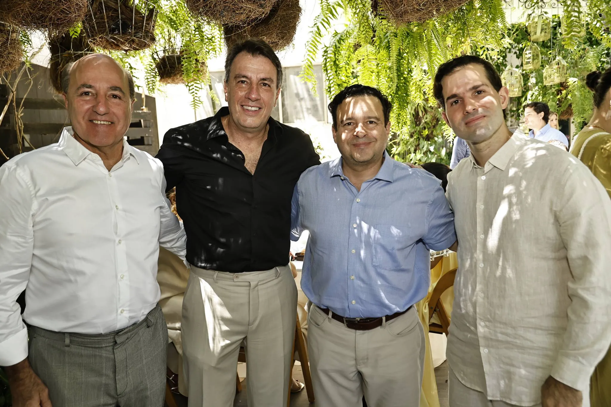 Silvio Frota, Carlos Rotella, Igor Queiroz Barroso e Felipe Rocha