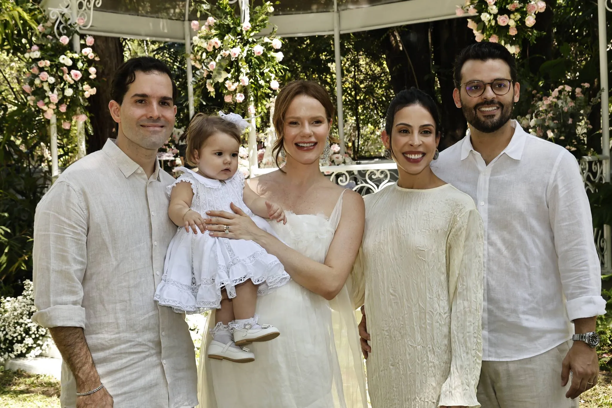 Felipe Queiroz, Lourdes Maria e Paulinha Sampaio Rocha, Natália e George Gomes