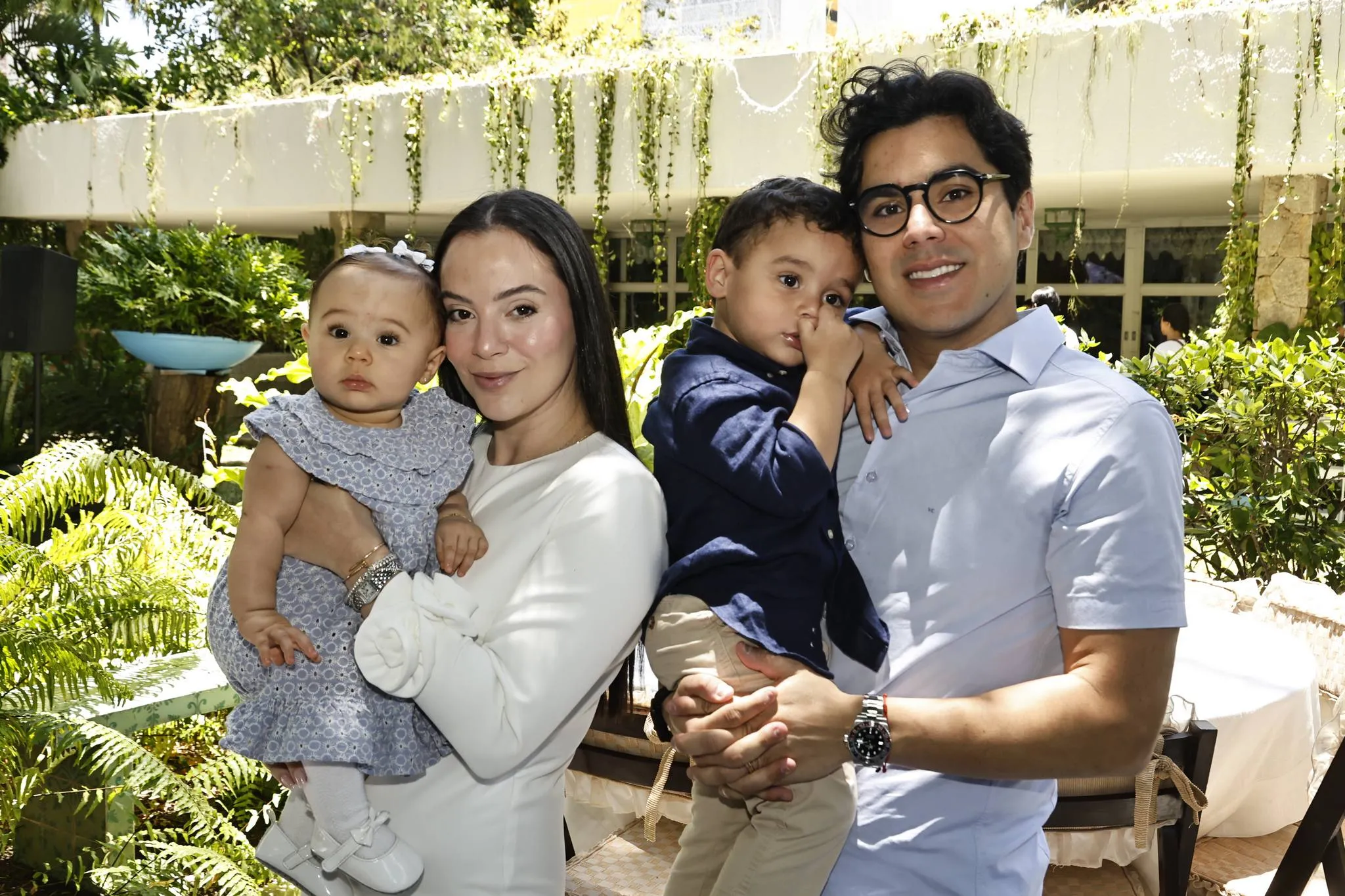 Lara, Nathália, Vinicius e Antônio Couto
