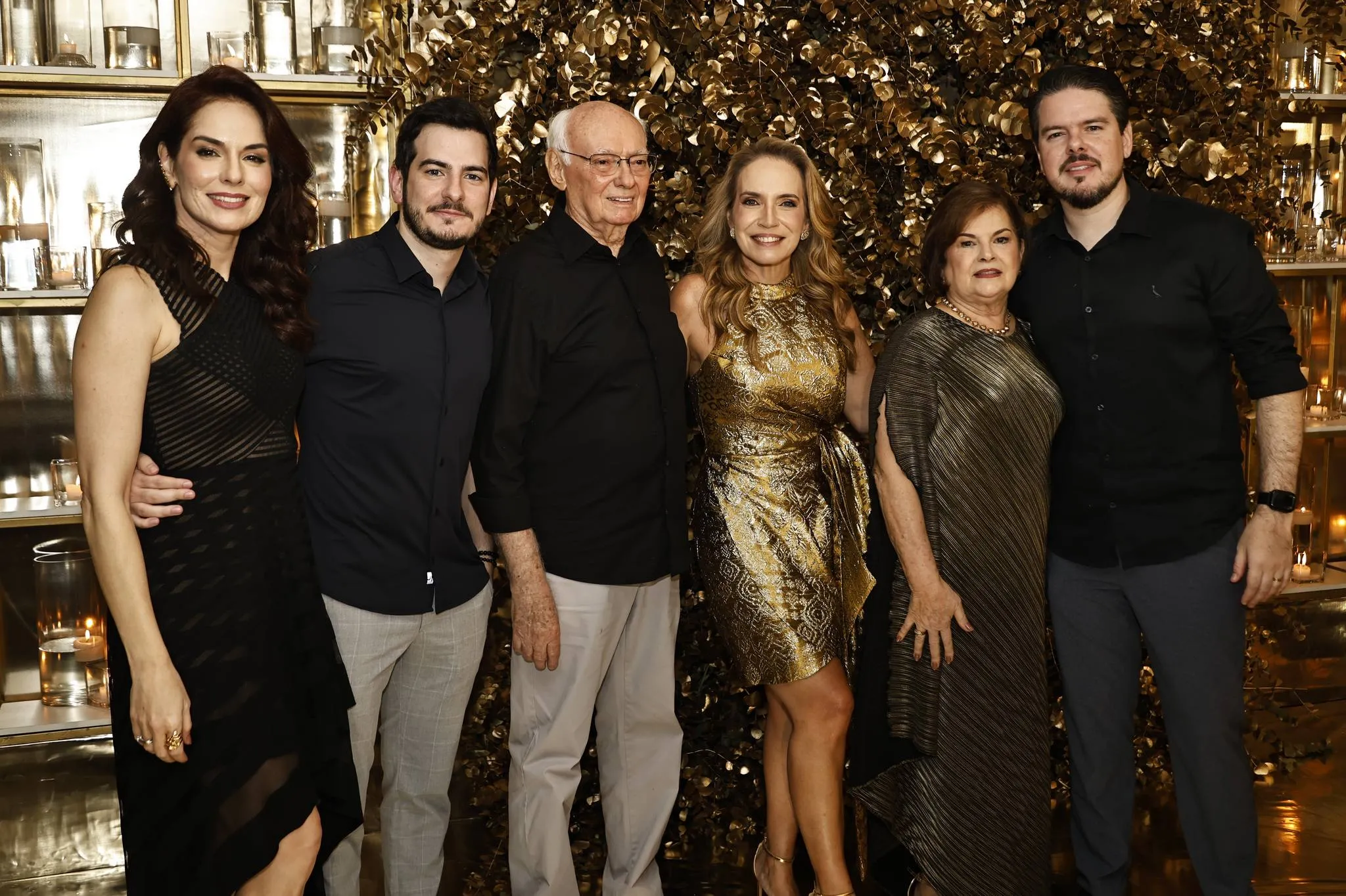 Roberta, Pedro, Antônio, Renata, Ana e Fábio Duarte