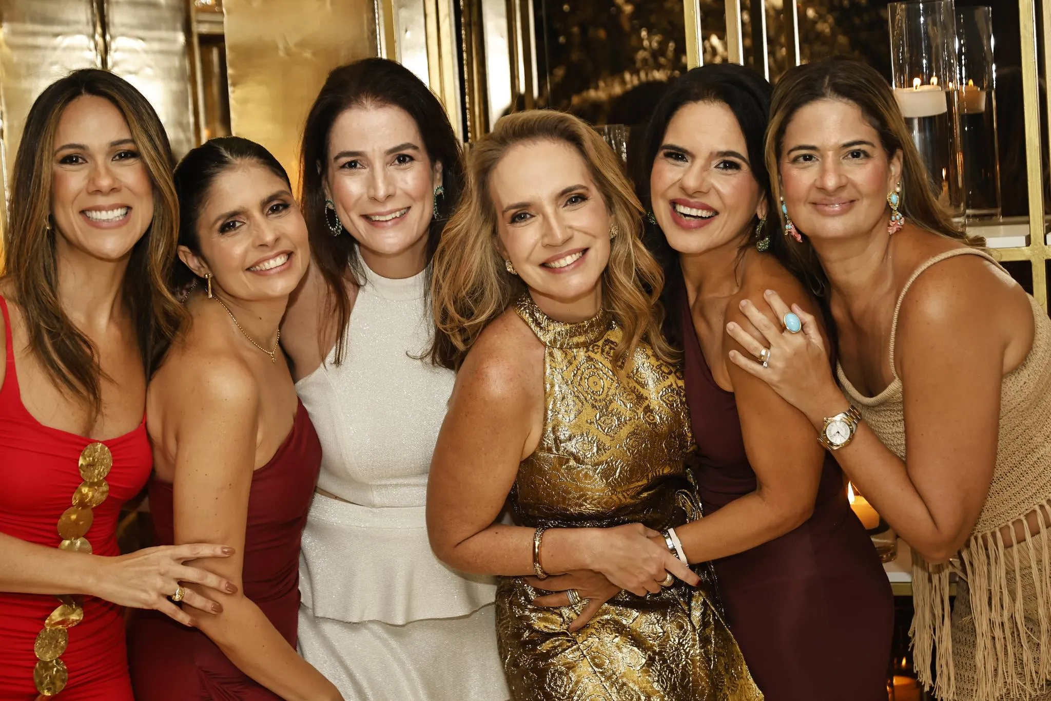 Sâmia Castro, Germana Frota, Thais Ary, Renata Duarte, Layza Albuquerque e Danielle Barreira