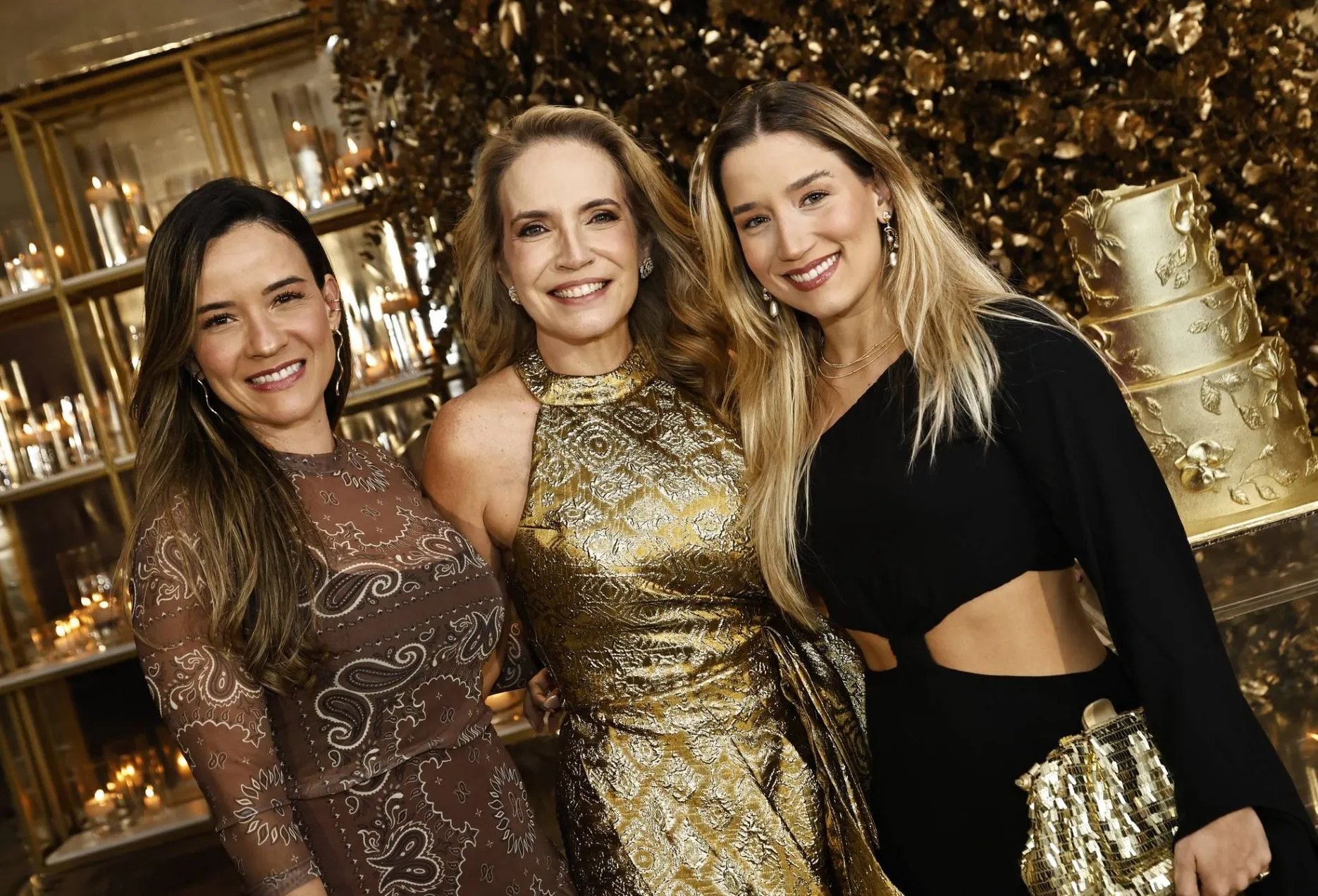 Anita Serpa, Renata Duarte e Lícia Serpa