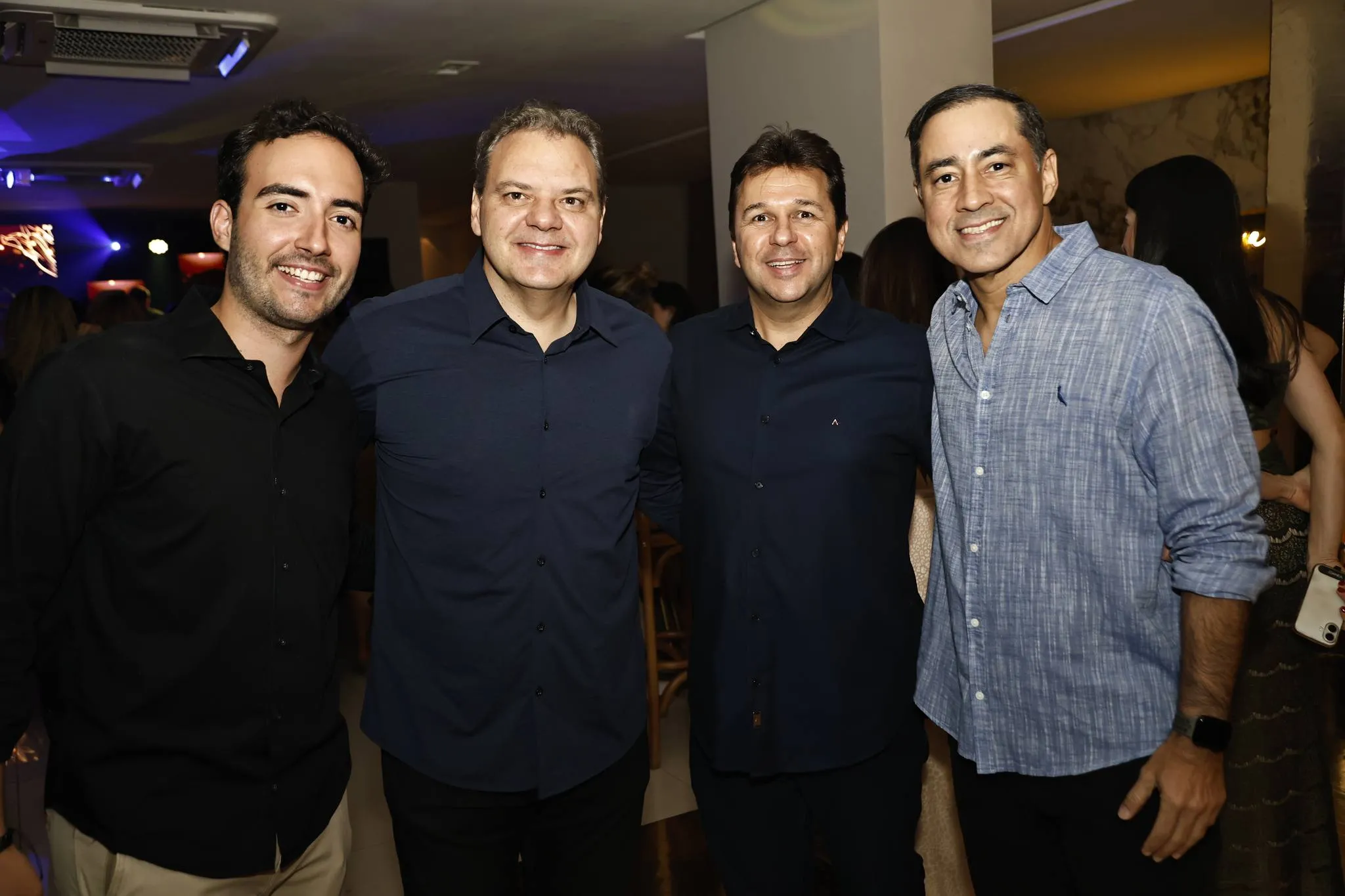 Davi Serpa, Tarso Ary, Marcelo Perez e Haley Carvalho
