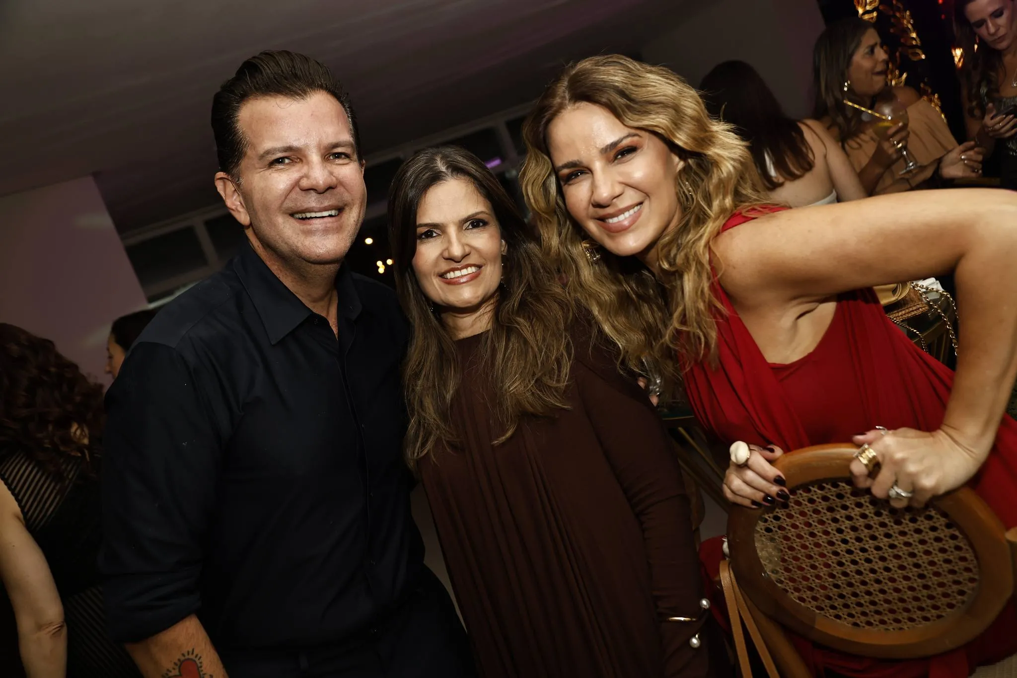 Gustavo Serpa, Cintia Pimentel e Jeritza Gurgel