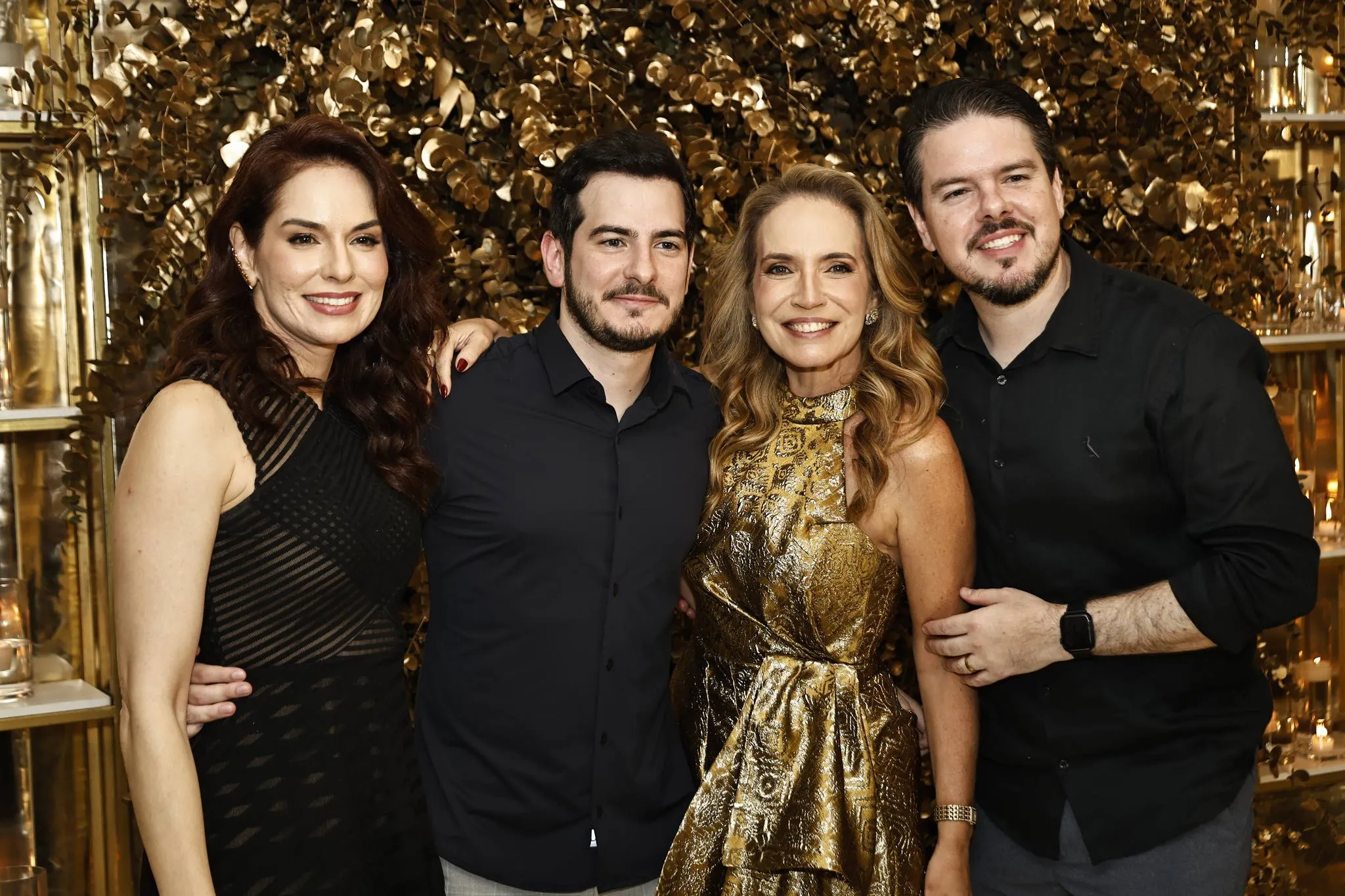 Roberta, Pedro, Renata e Fábio Duarte