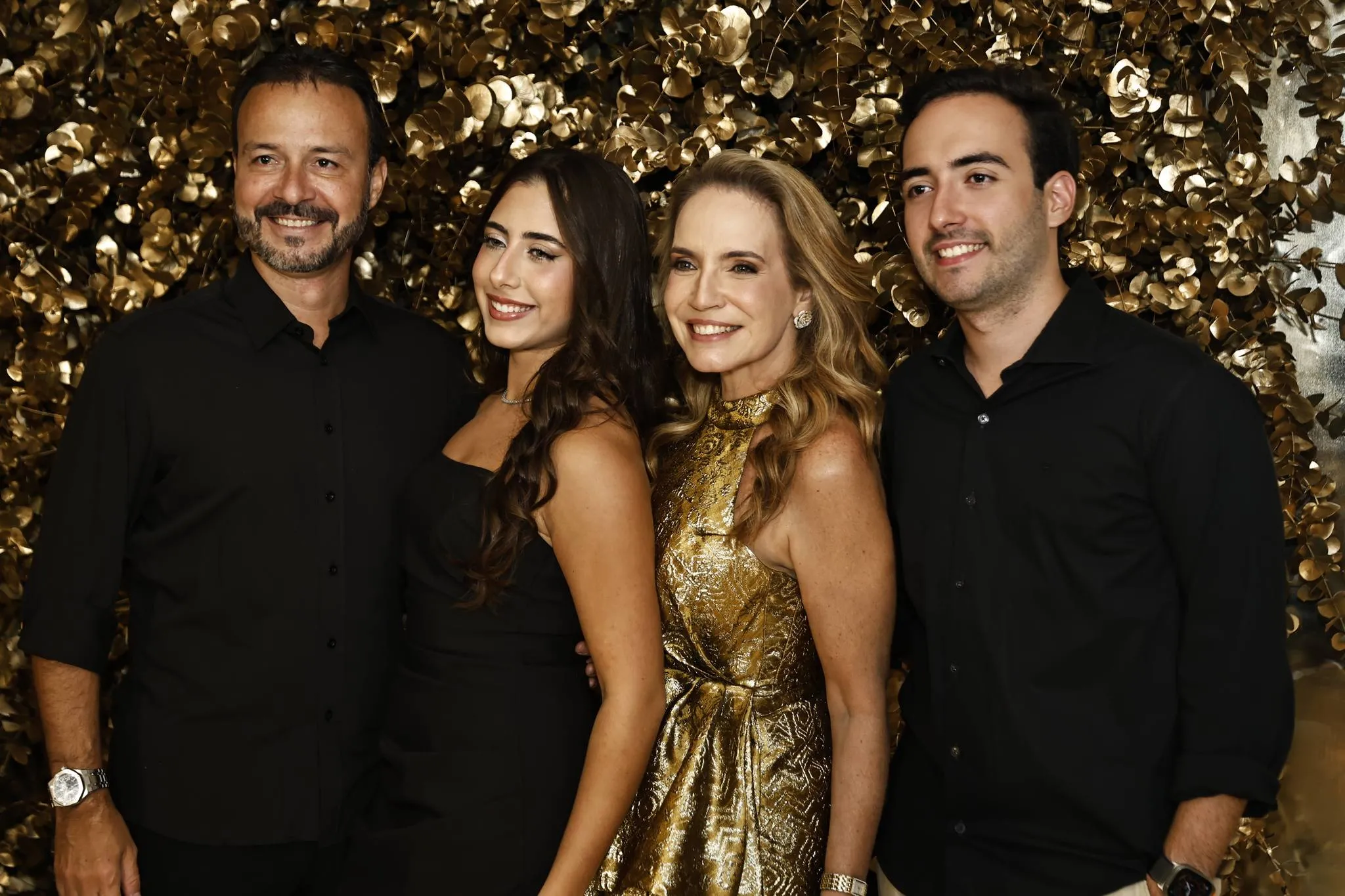 Danilo Serpa, Luiza e Renata Duarte e Davi Serpa