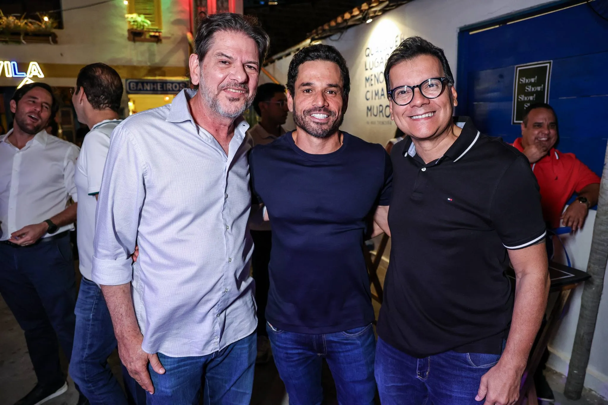 Cid Ferreira Gomes, Rafael Sá e Ésio Feitosa