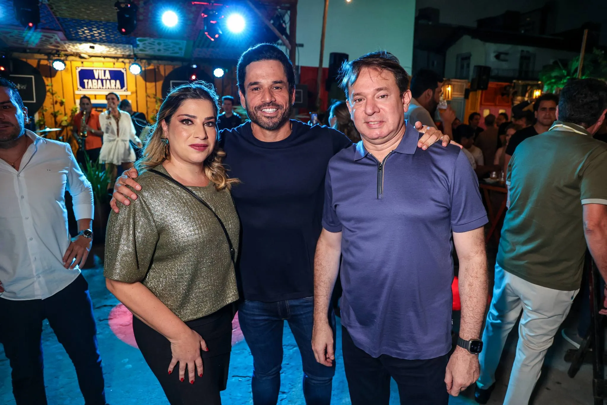 Manu Romcy, Rafael Sá e Paulo Vale