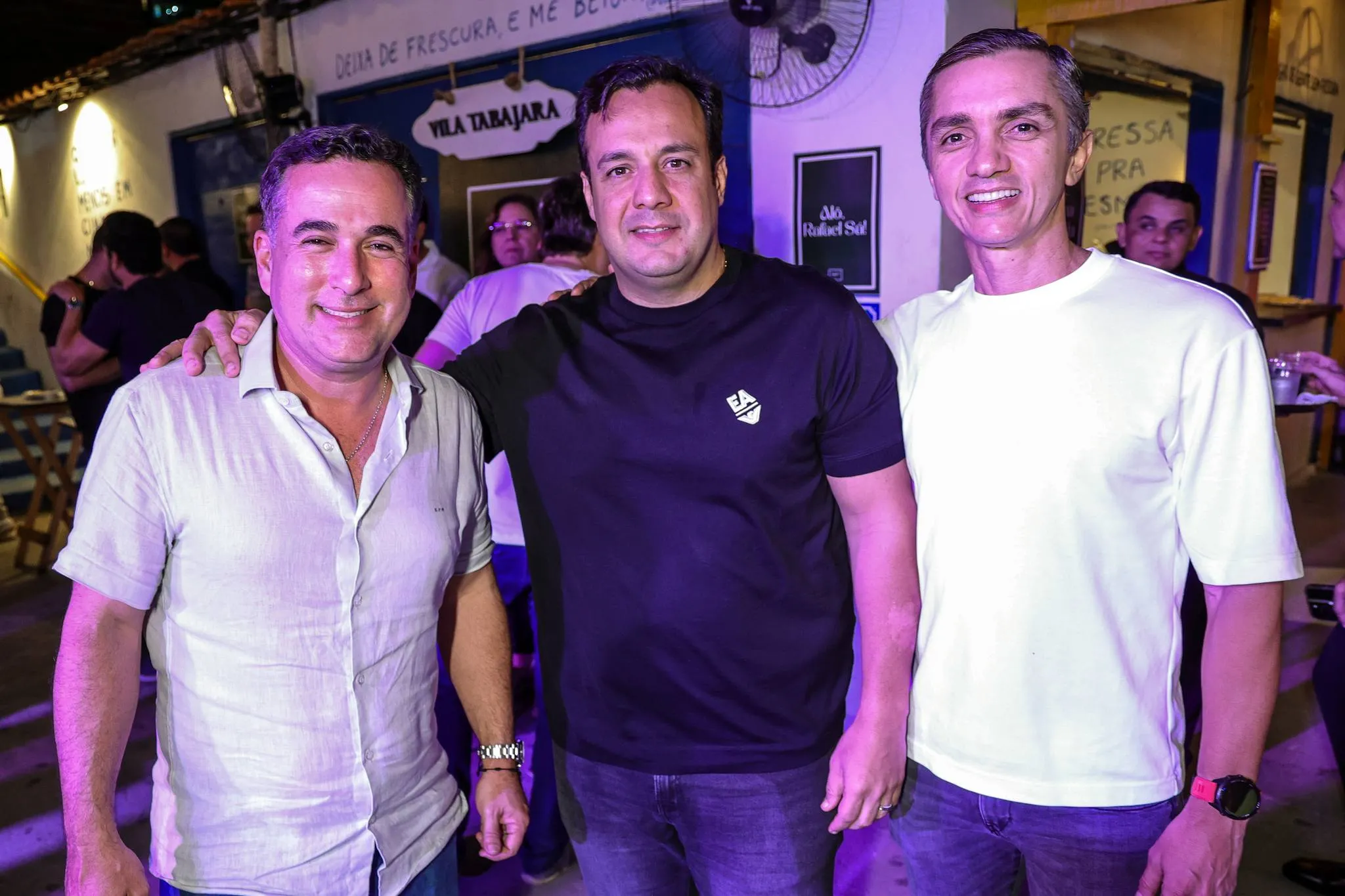 Rafael Pessoa, Parahyba Neto e Marcelo Marfrutas