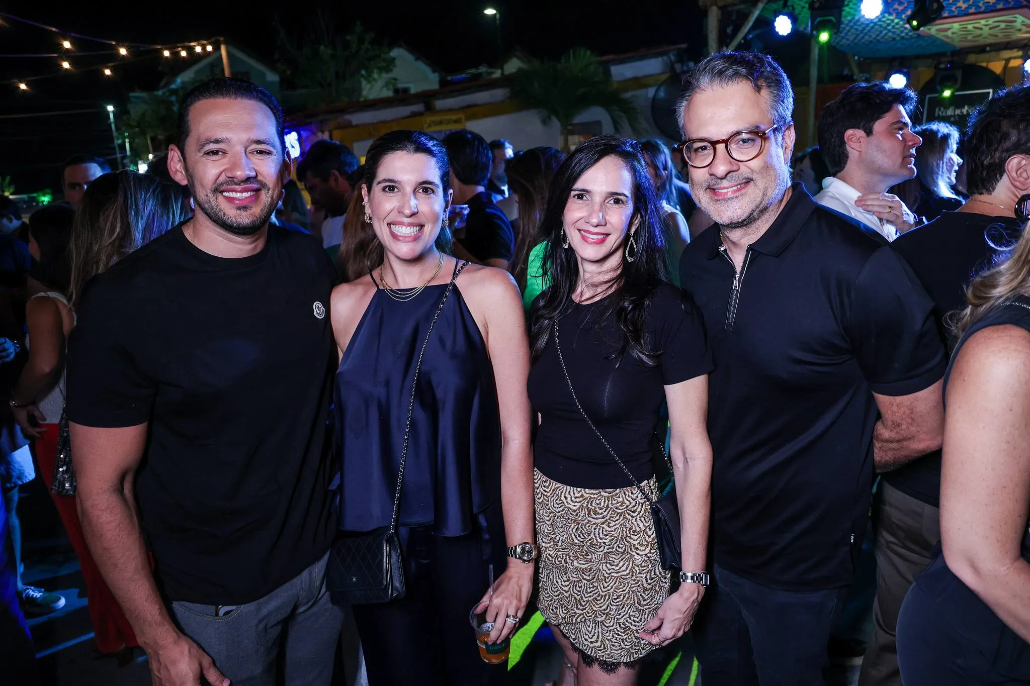 Danniel e Luana Oliveira, Dalma Carvalho e Roberto Vieira