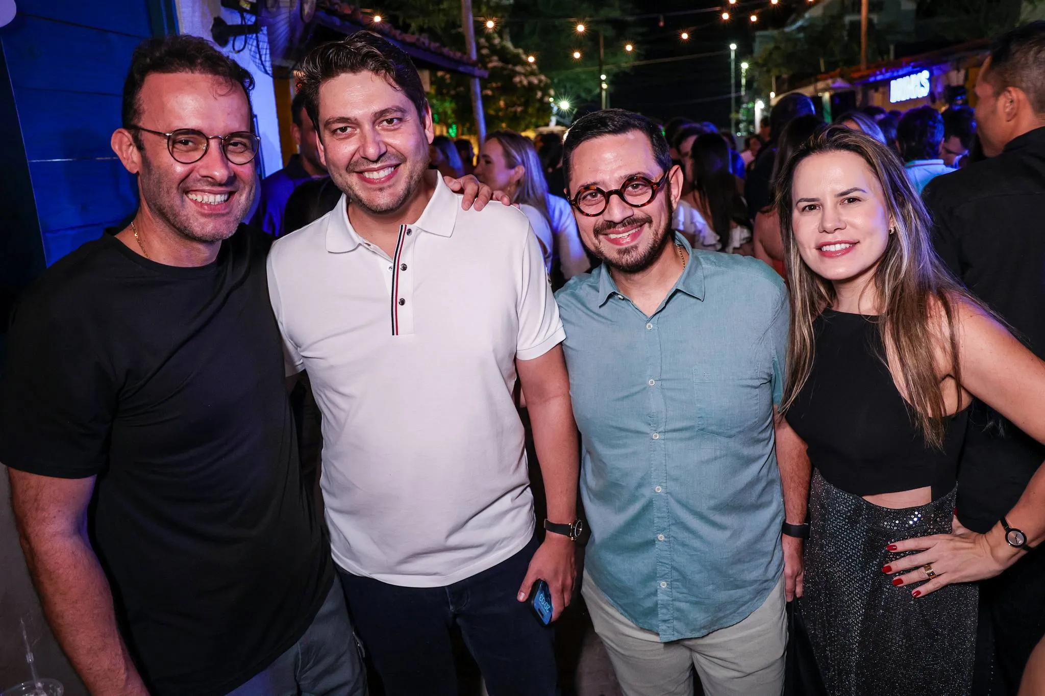 Célio Gurgel Neto, Rosalvo Carneiro, Ricardo e Daniela Valente