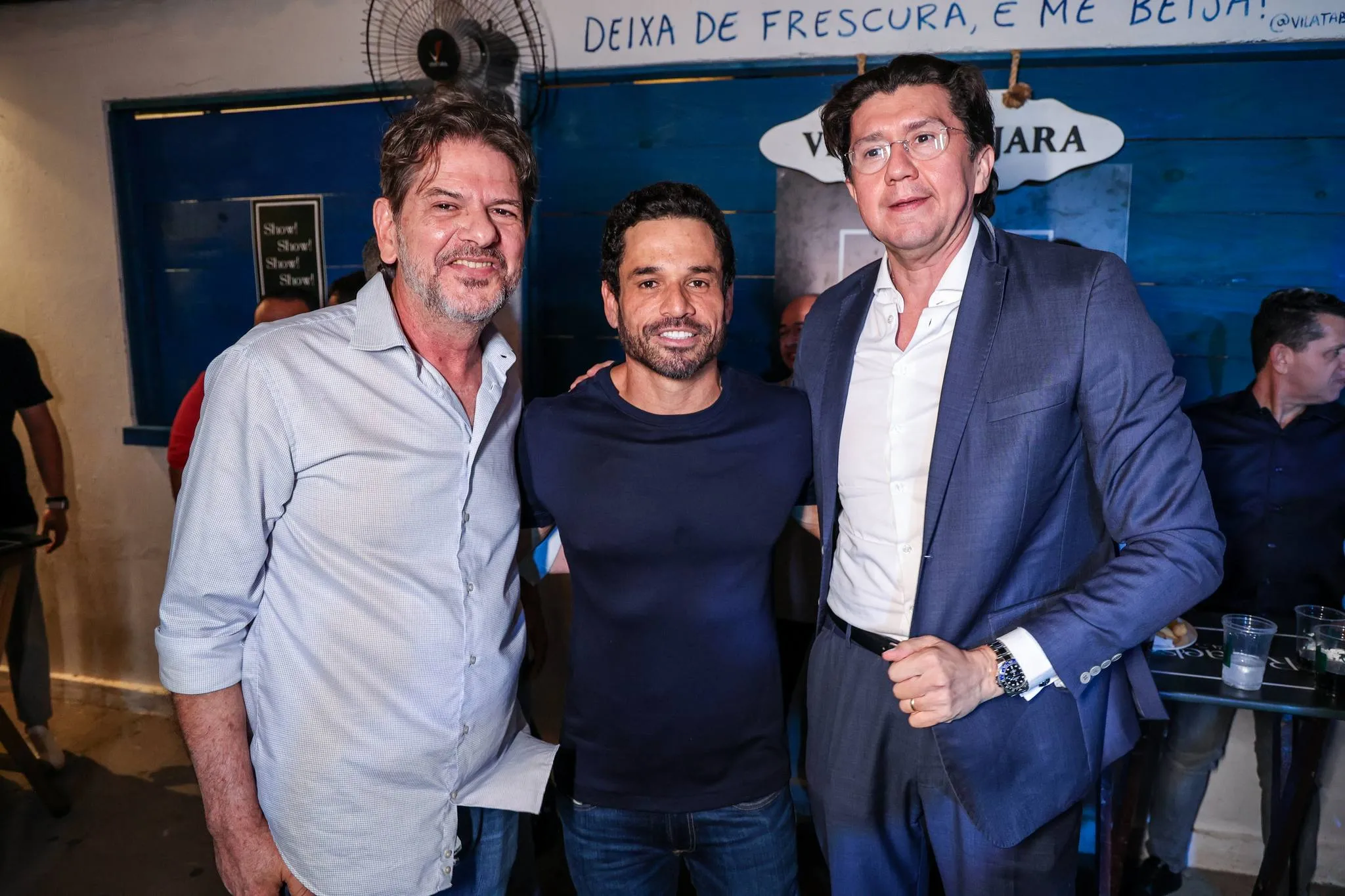 Cid Ferreira Gomes, Rafael Sá e Edson Santana