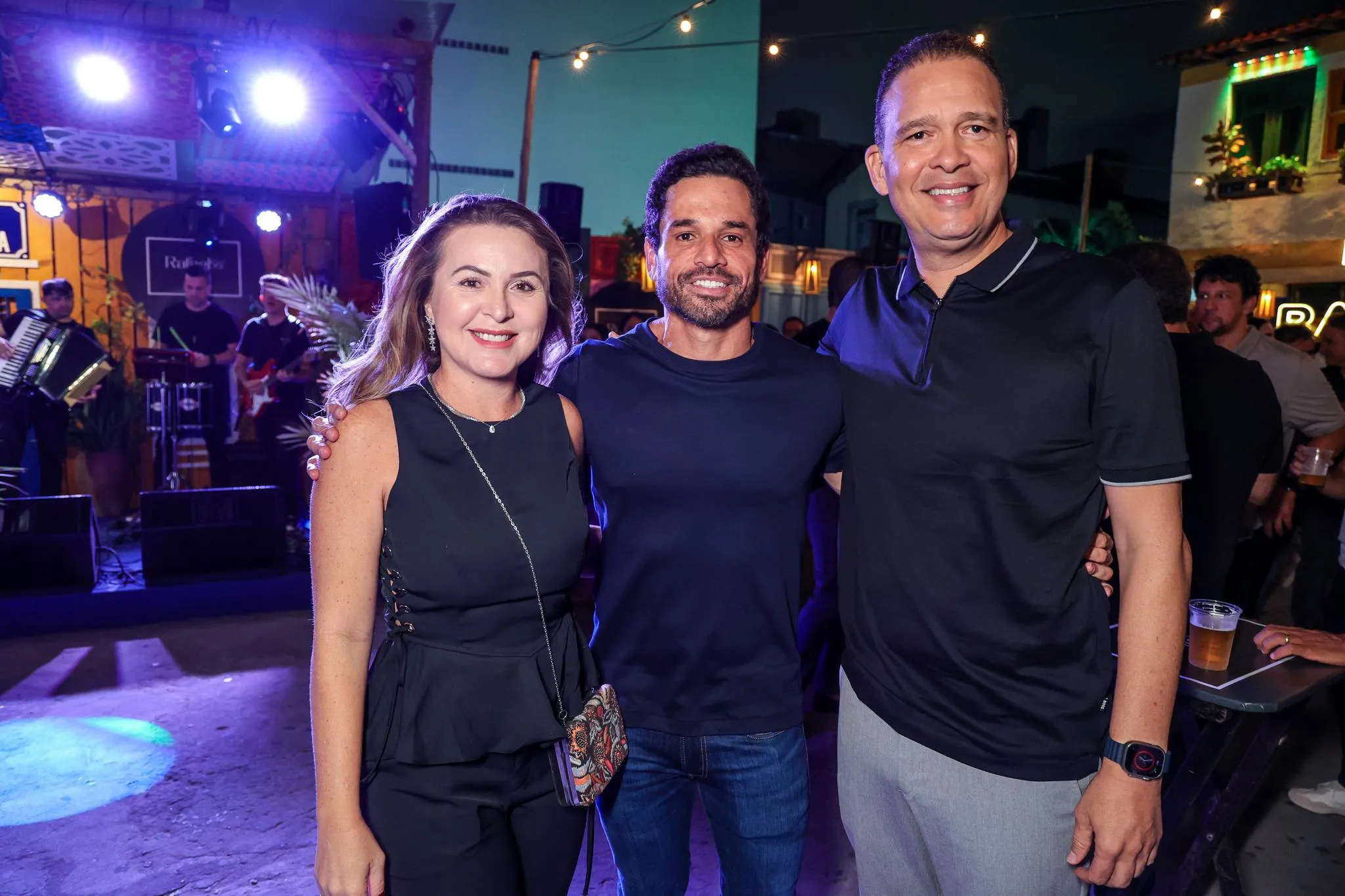 Valdiana Uchoa, Rafael Sá e Domingão