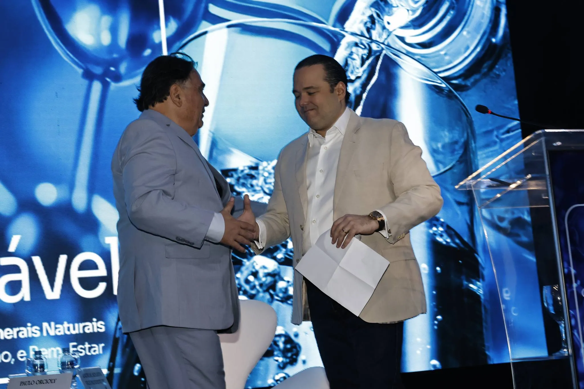 Carlos Alberto Lância e Otávio Queiroz