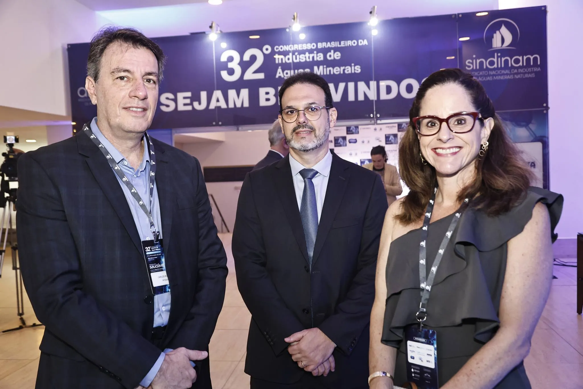 Carlos Rotella, Aelio Silveira e Christina Larroude