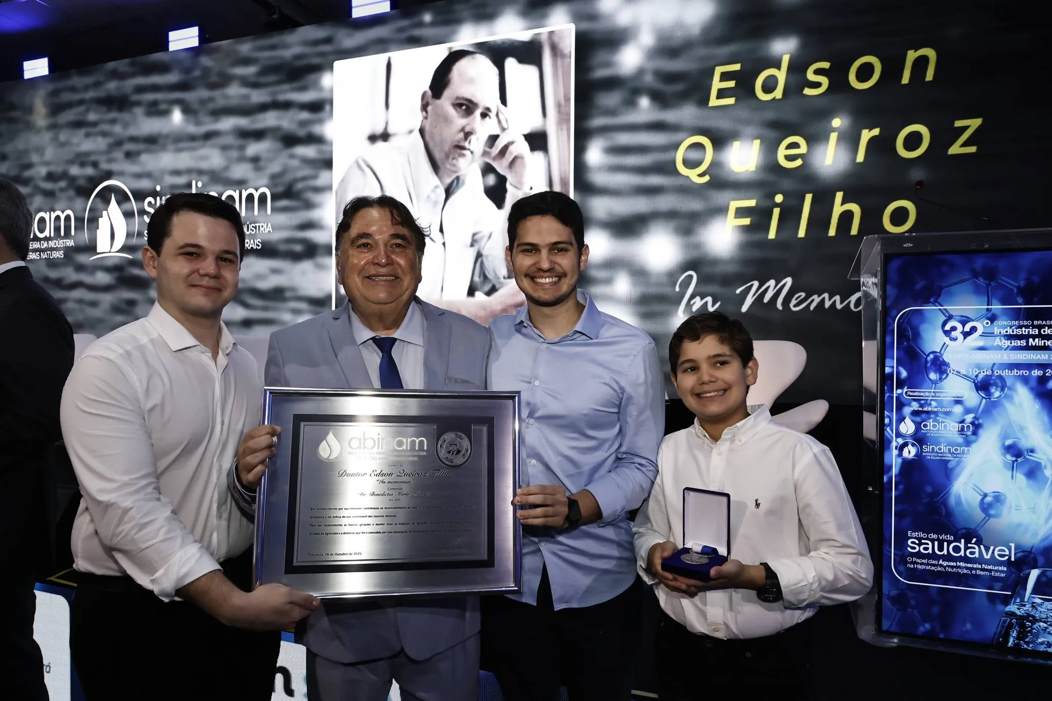 Edson Queiroz IV, Carlos Alberto Lância, Otávio e Constantino Queiroz