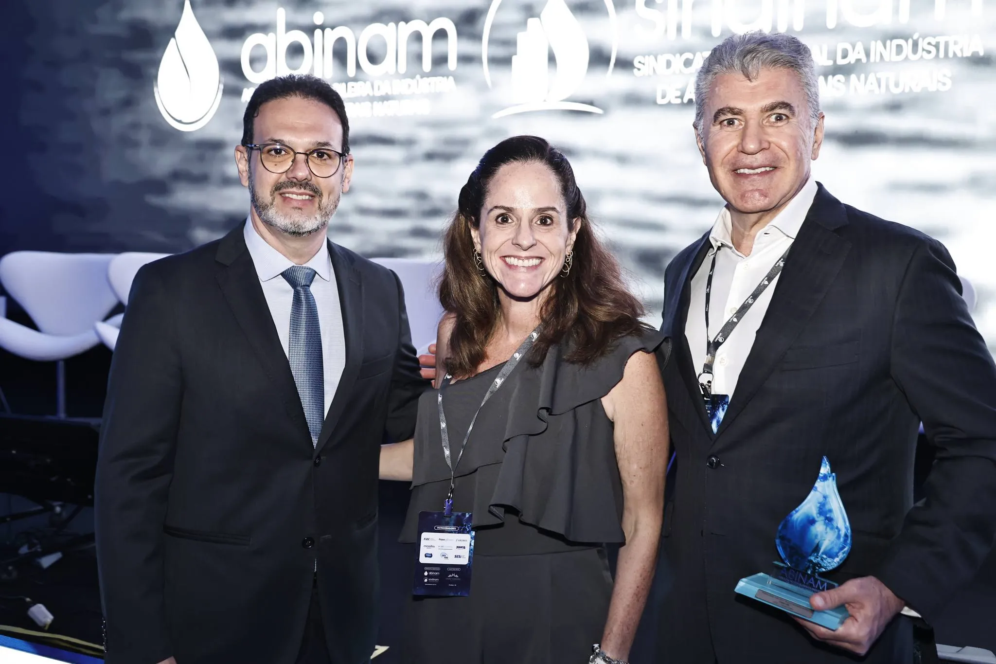 Aelio Silveira, Cristina Larroude e César Dib