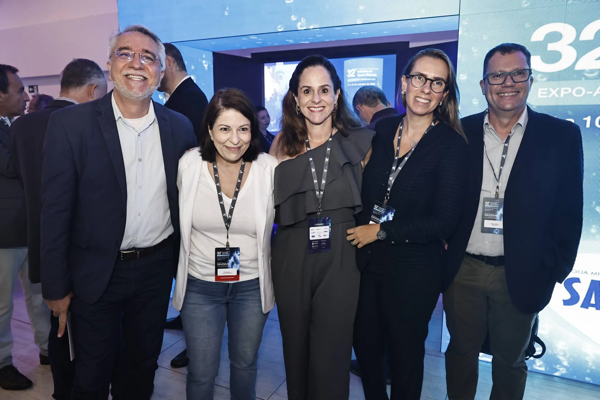 Mauro Costa, Elis Monteiro, Christina Larroude, Raquel Oliveira e Edgar Galbiatti