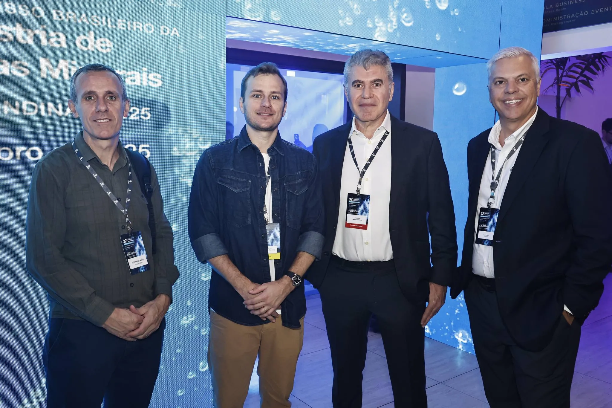 Fernando Daniel, Júlio Eggers, César Dib e Lucas Ferianci