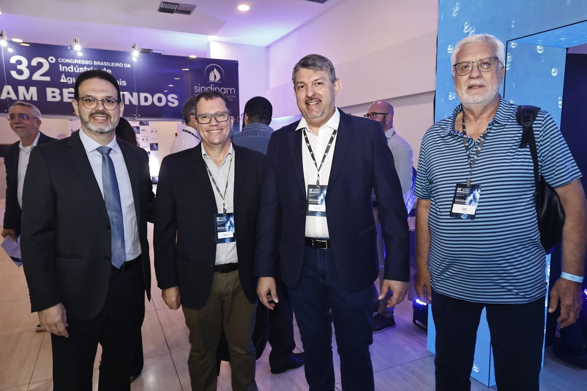 Aelio Silveira, Edgar Galbiatti, Márcio Carvalho e Ernesto Mogiana