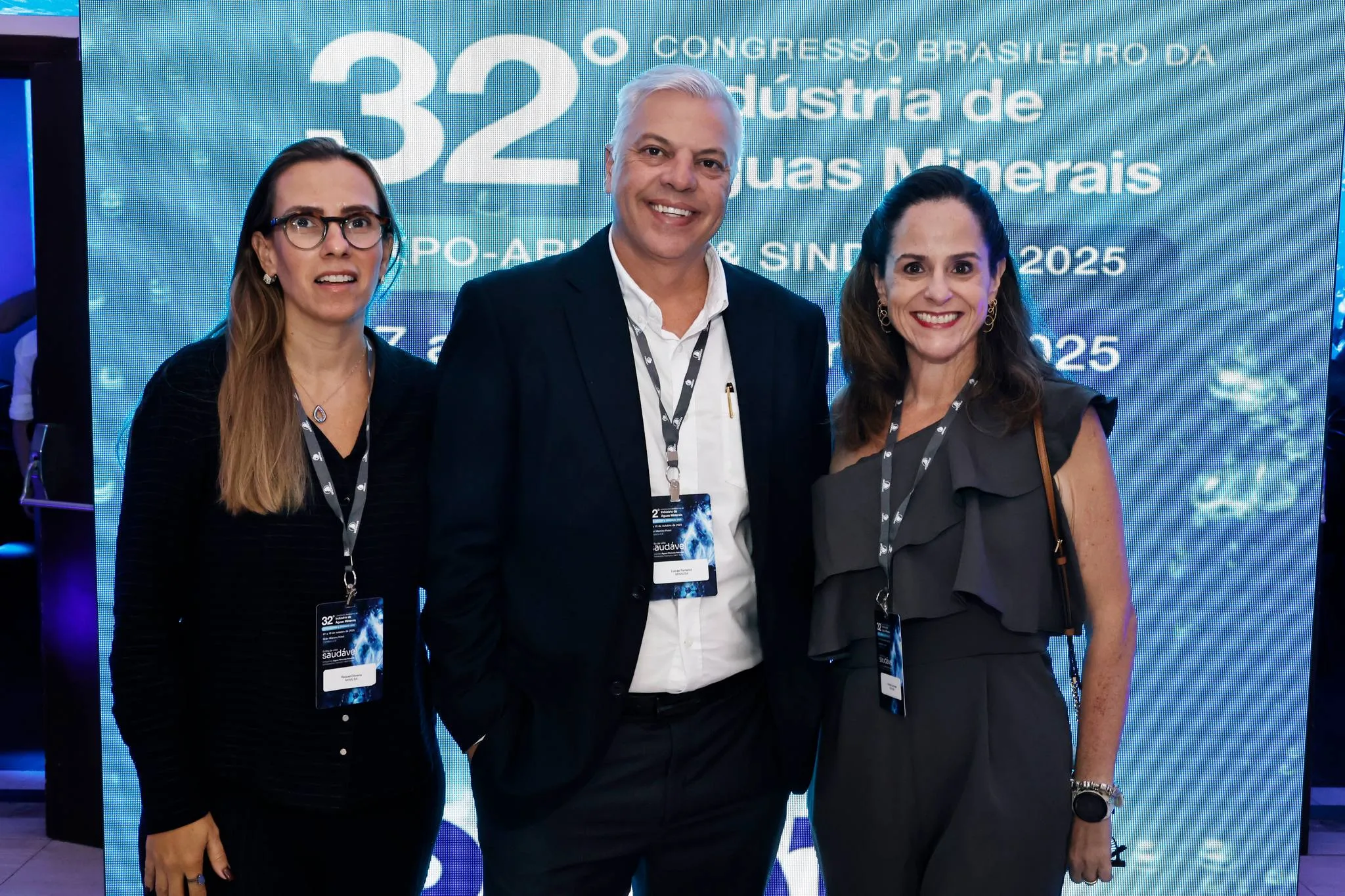 Raquel Oliveira, Lucas Ferianci e Christina Larroude