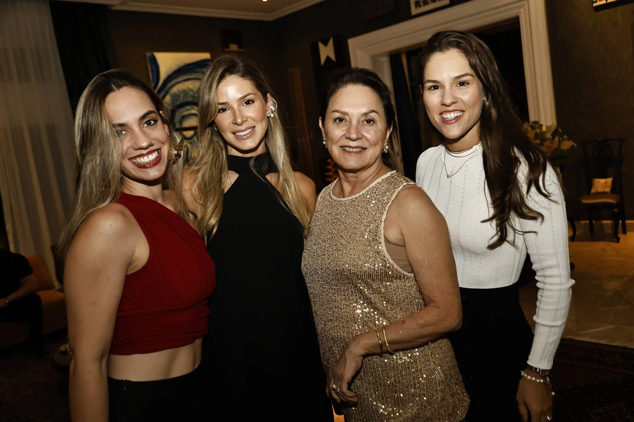 Paula Lopes, Bruna Waleska, Paula e Dani Eloy Frota