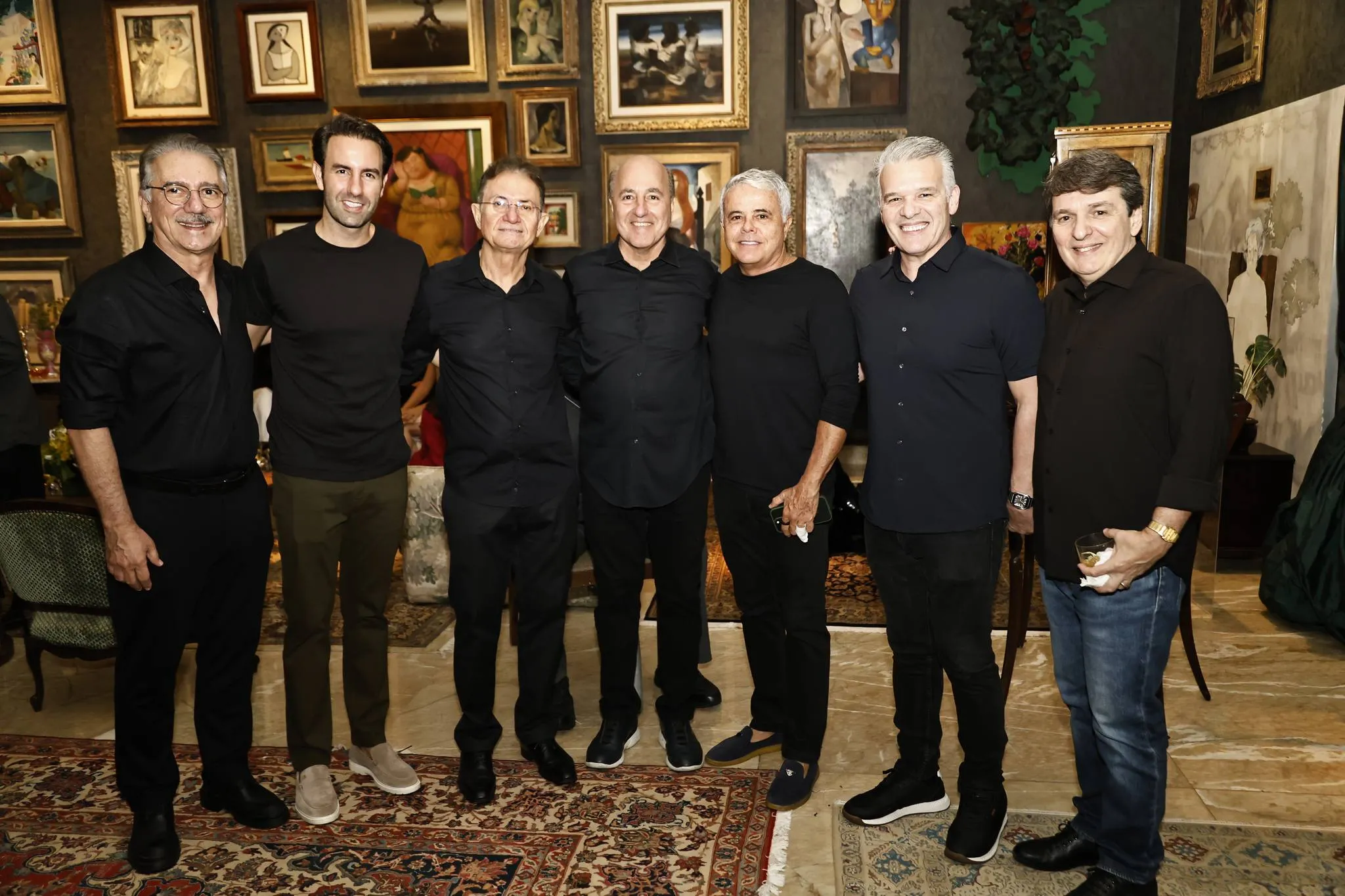 Helder Montenegro, Vitor Frota, Rigoberto Tavares, Silvio Frota, Ivan Bezerra, Ferruccio e Raimundinho Feitosa