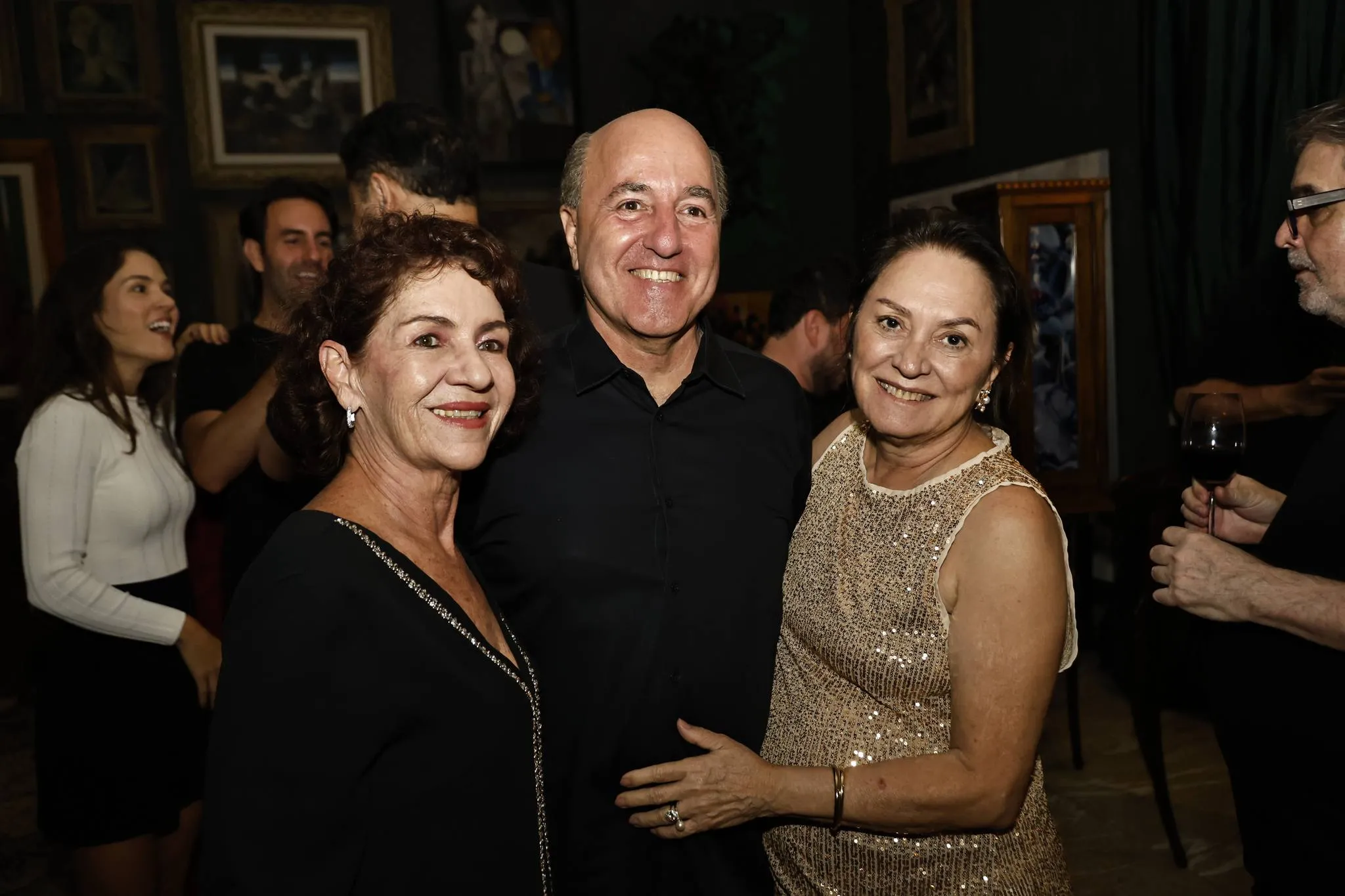 Lilia Quinderé, Silvio e Paula Frota