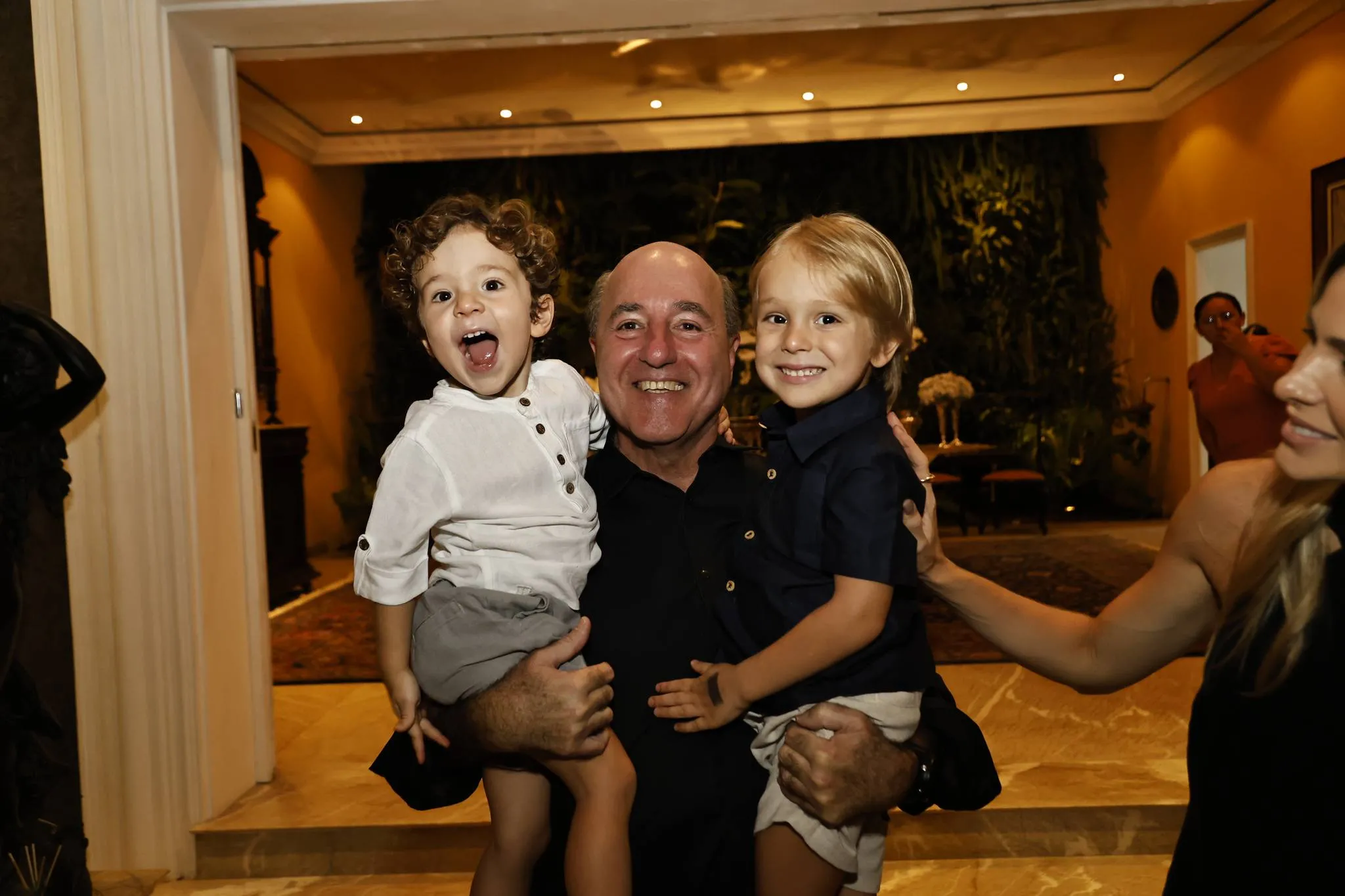Oscar, Silvio e Francisco Frota