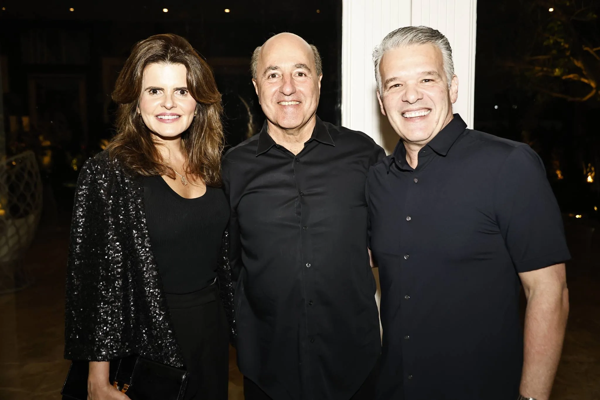 Cristine Feitosa, Silvio Frota e Ferruccio Feitosa