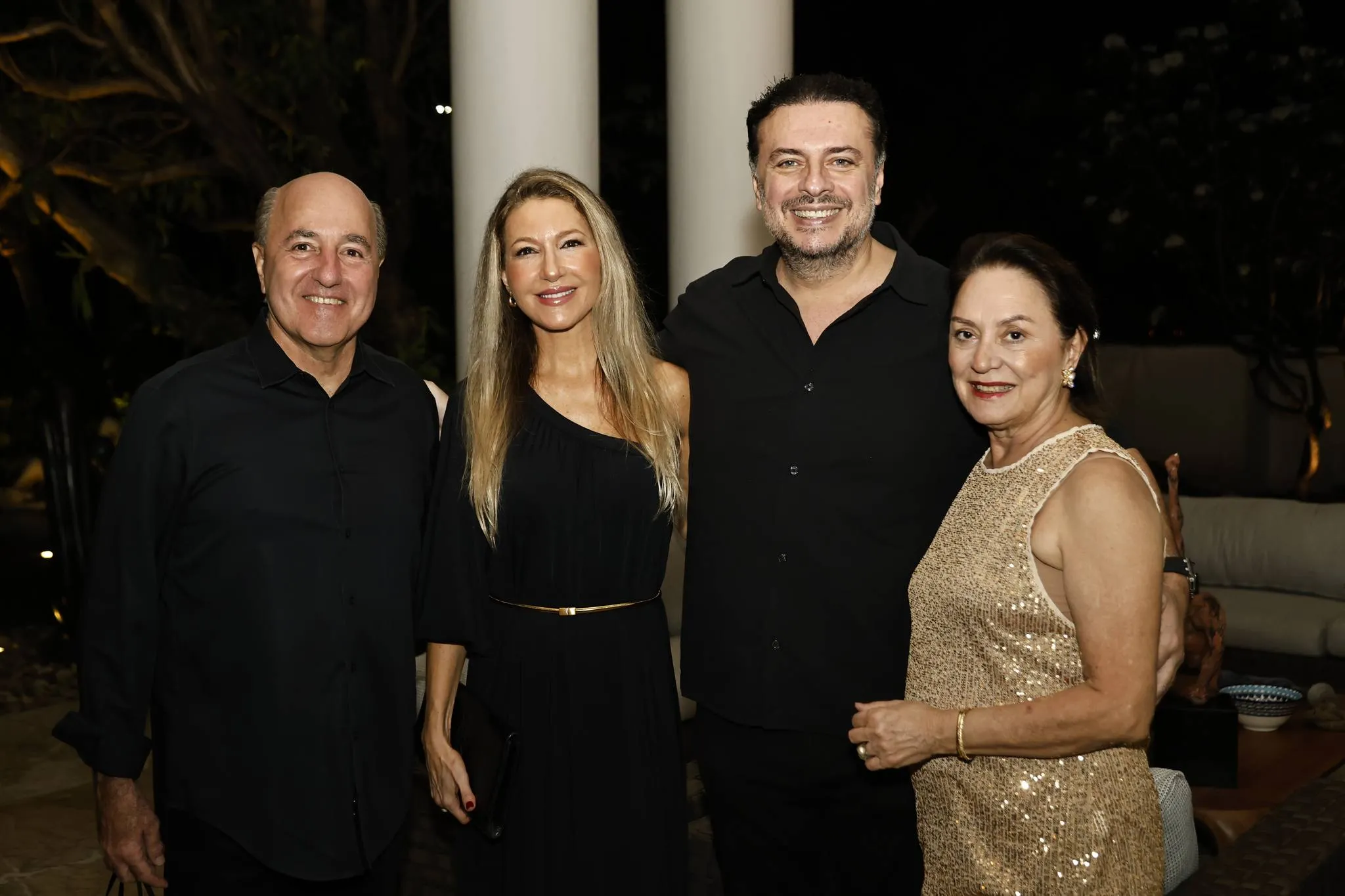 Silvio Frota, Carmen Rangel, Adriano Nogueira e Paula Frota