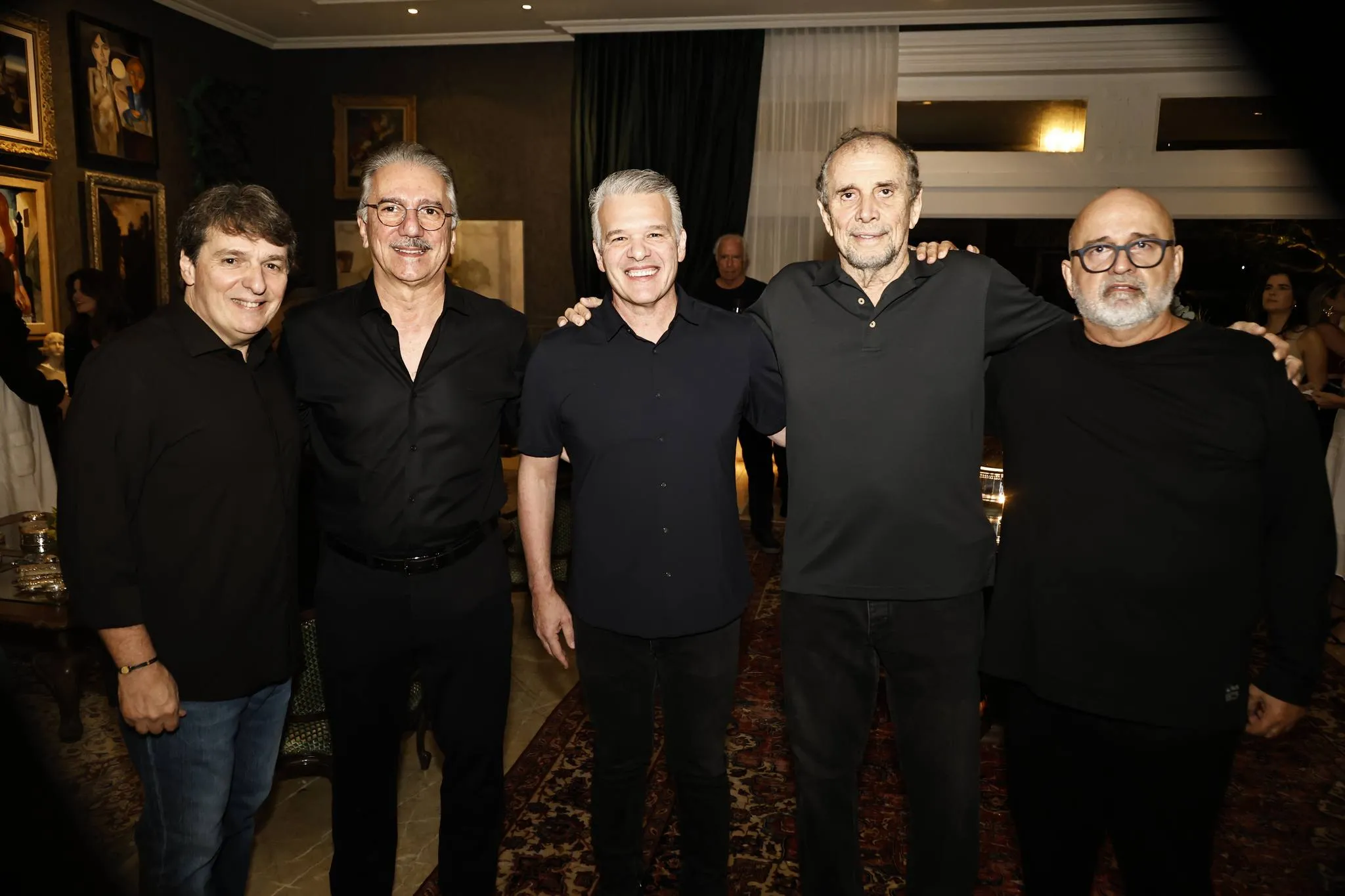 Raimundinho Feitosa, Helder Montenegro, Ferruccio Feitosa, Newton Basto e Cláudio Milélio