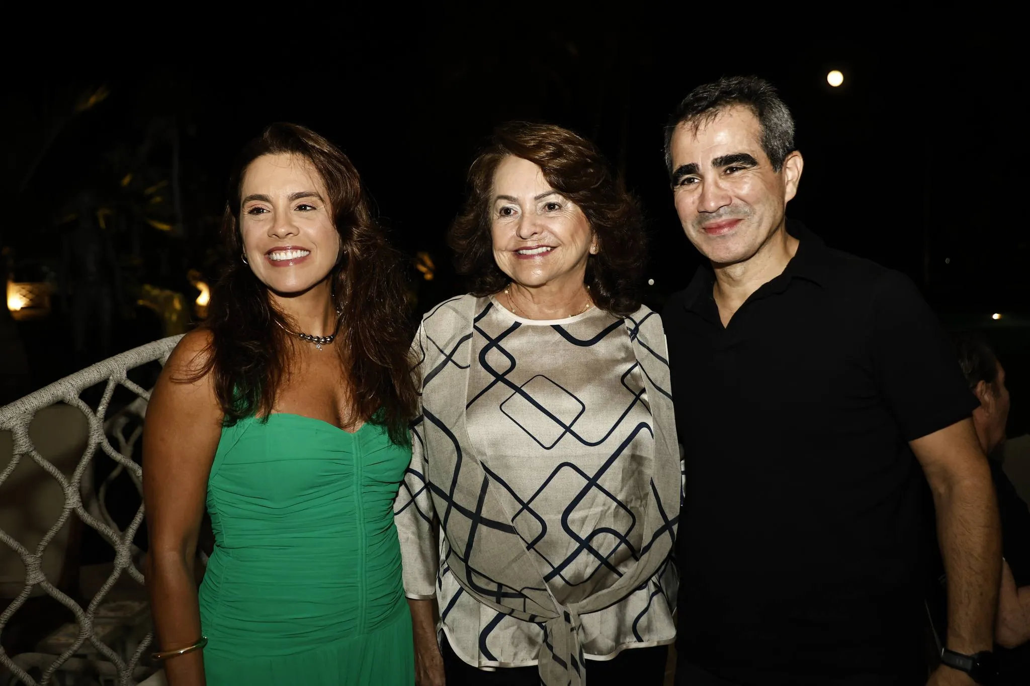 Danielle Mendes, Sandra Frota e Sérgio Mendes