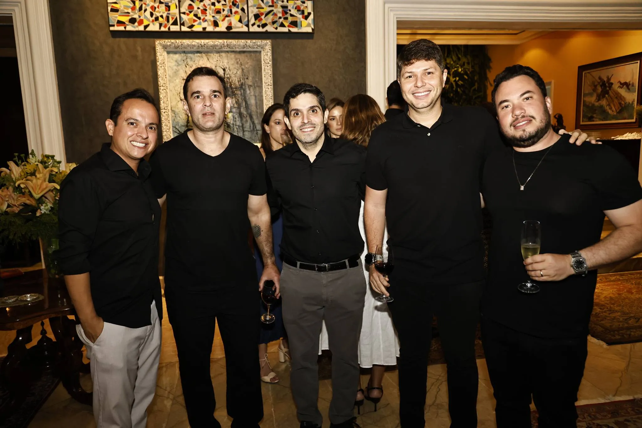 Iuri Veras, Abelardo Rocha, Fernando Victor Laprovitera, Diogo Silva e Sávio Batista