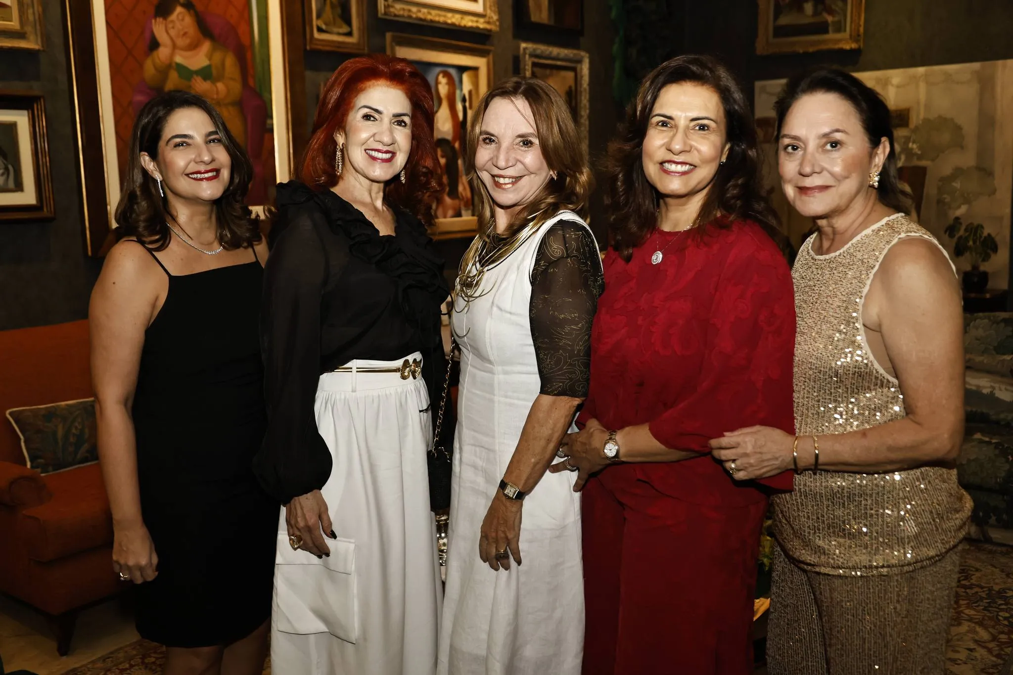 Samara Milélio, Bianca Sarquis, Lucinha Wolff, Márcia Teixeira e Paula Frota