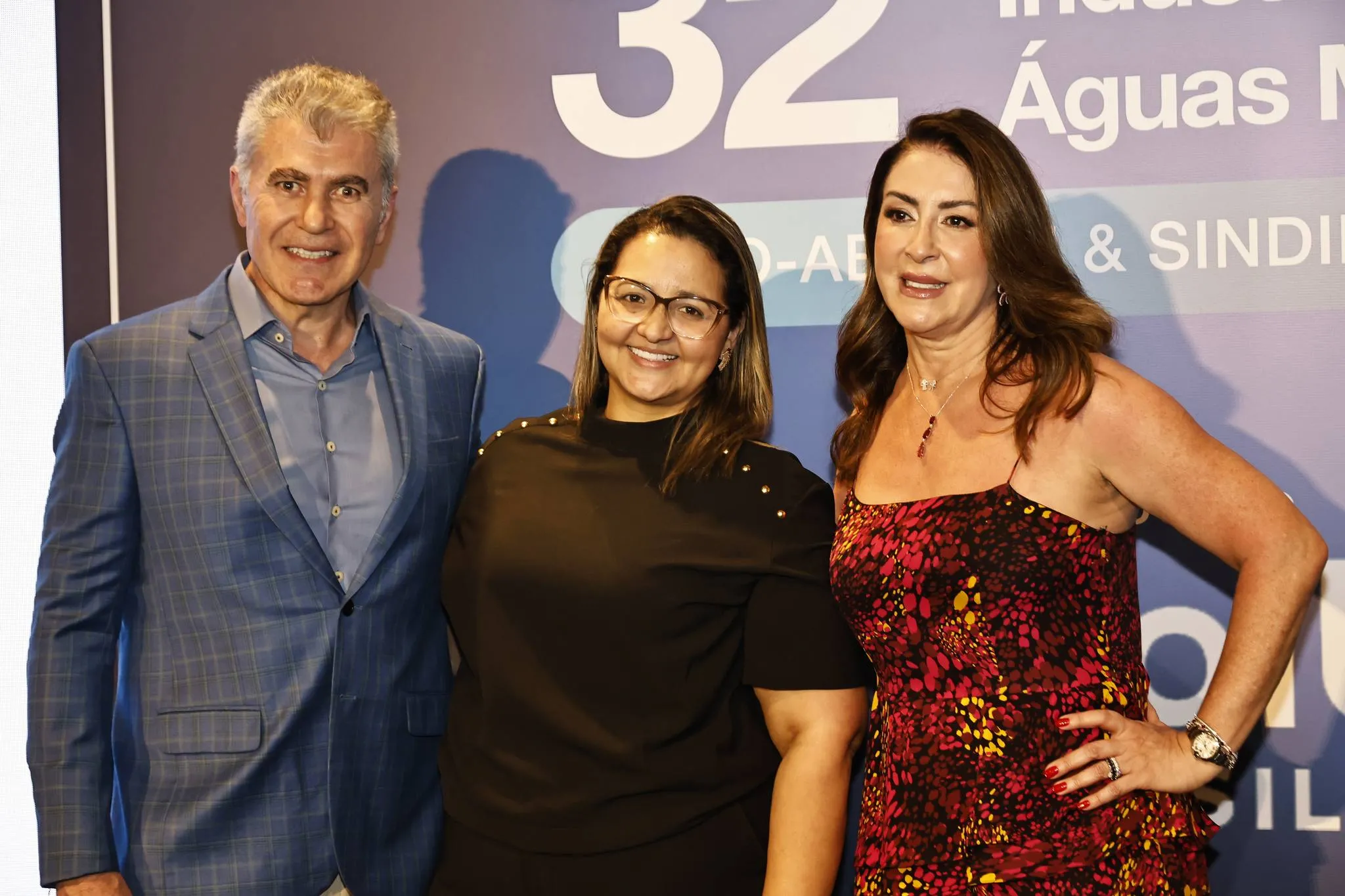 César Dib, Herllei Lima e Solange Dib