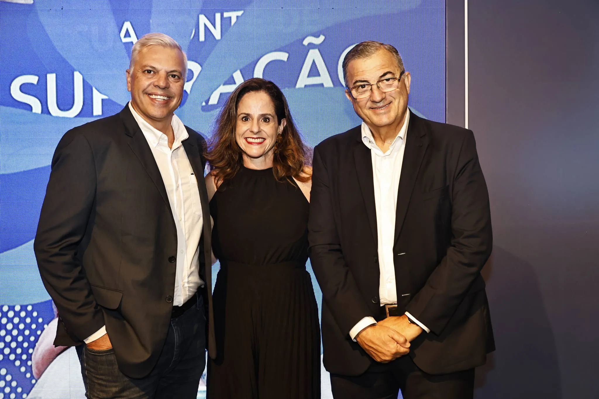 Lucas Ferianci, Christina Larroudé e Tasso Mendonça