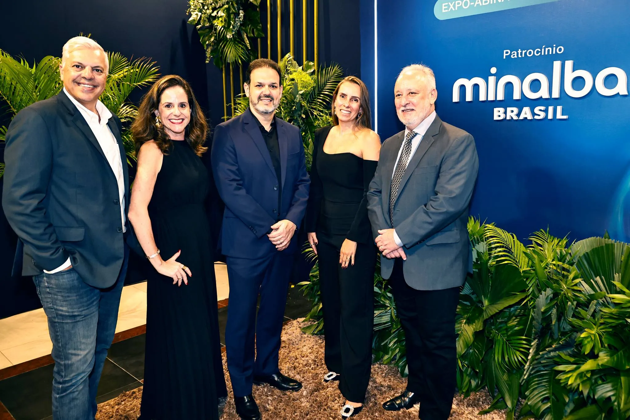Lucas Ferianci, Christina Larroudé, Aélio Silveira, Raquel Oliveira e Anibal Tacchi