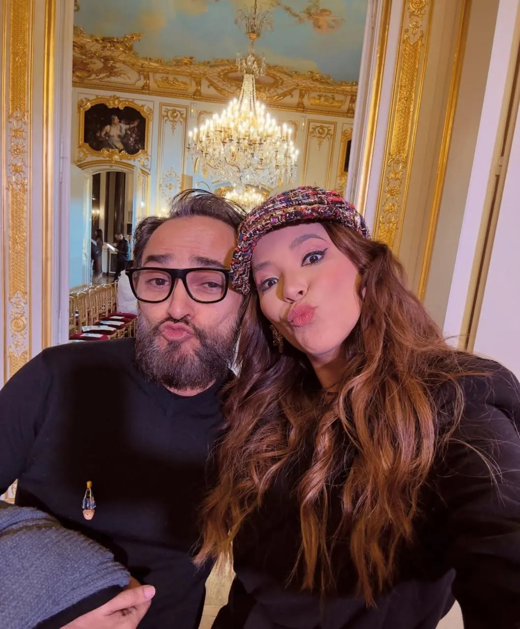 Ivanildo Nunes com Niara Meirele