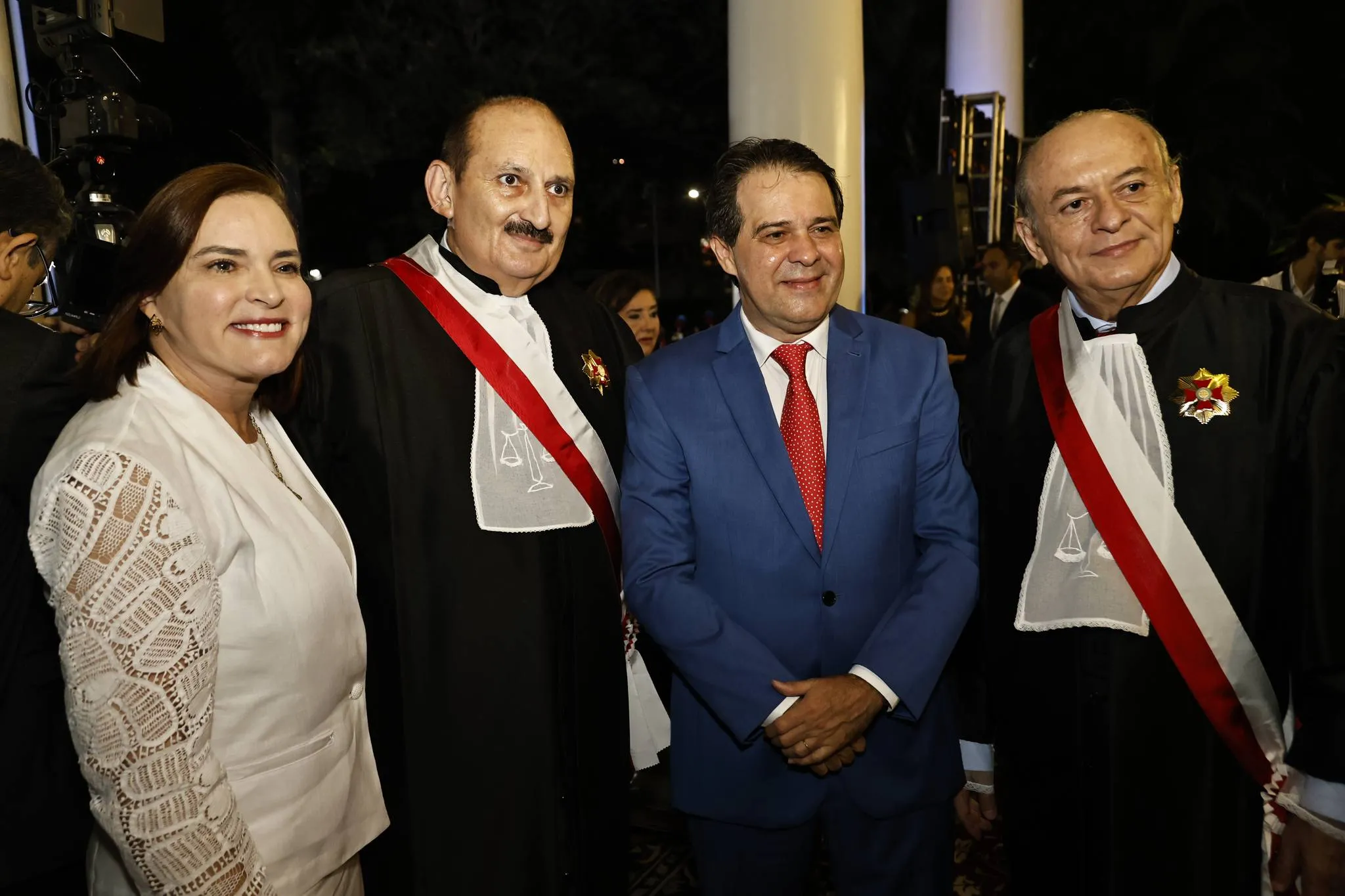 Cristiane Leitão, Franzé Gomes, Evandro Leitão e José Antônio Parente