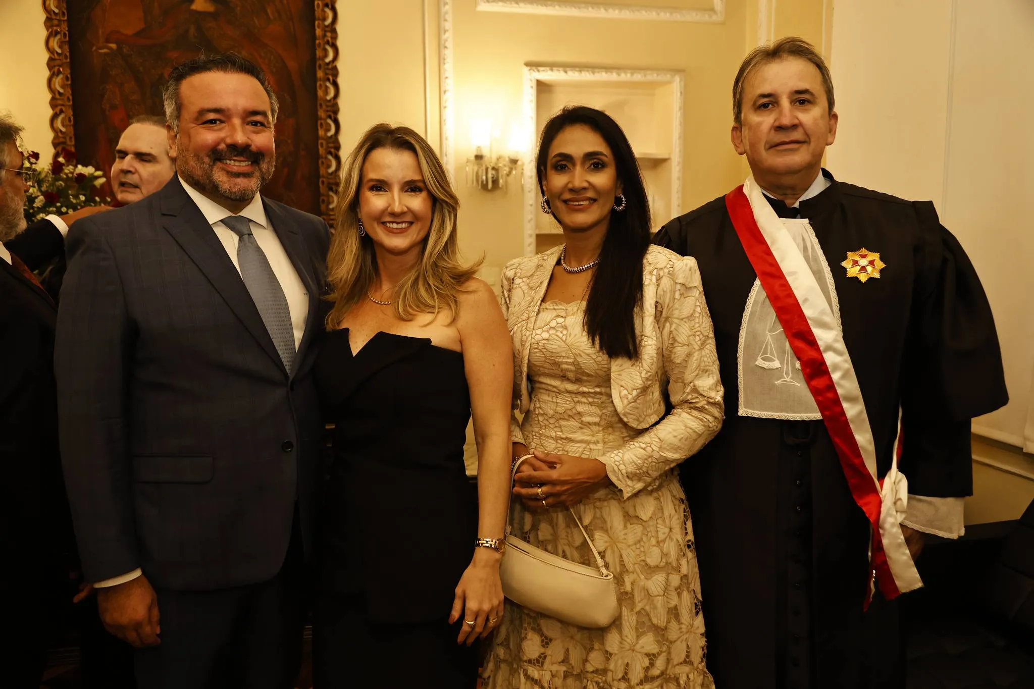 Eduardo e Ingrid Pragmácio, Patrícia e Paulo Régis Botelho