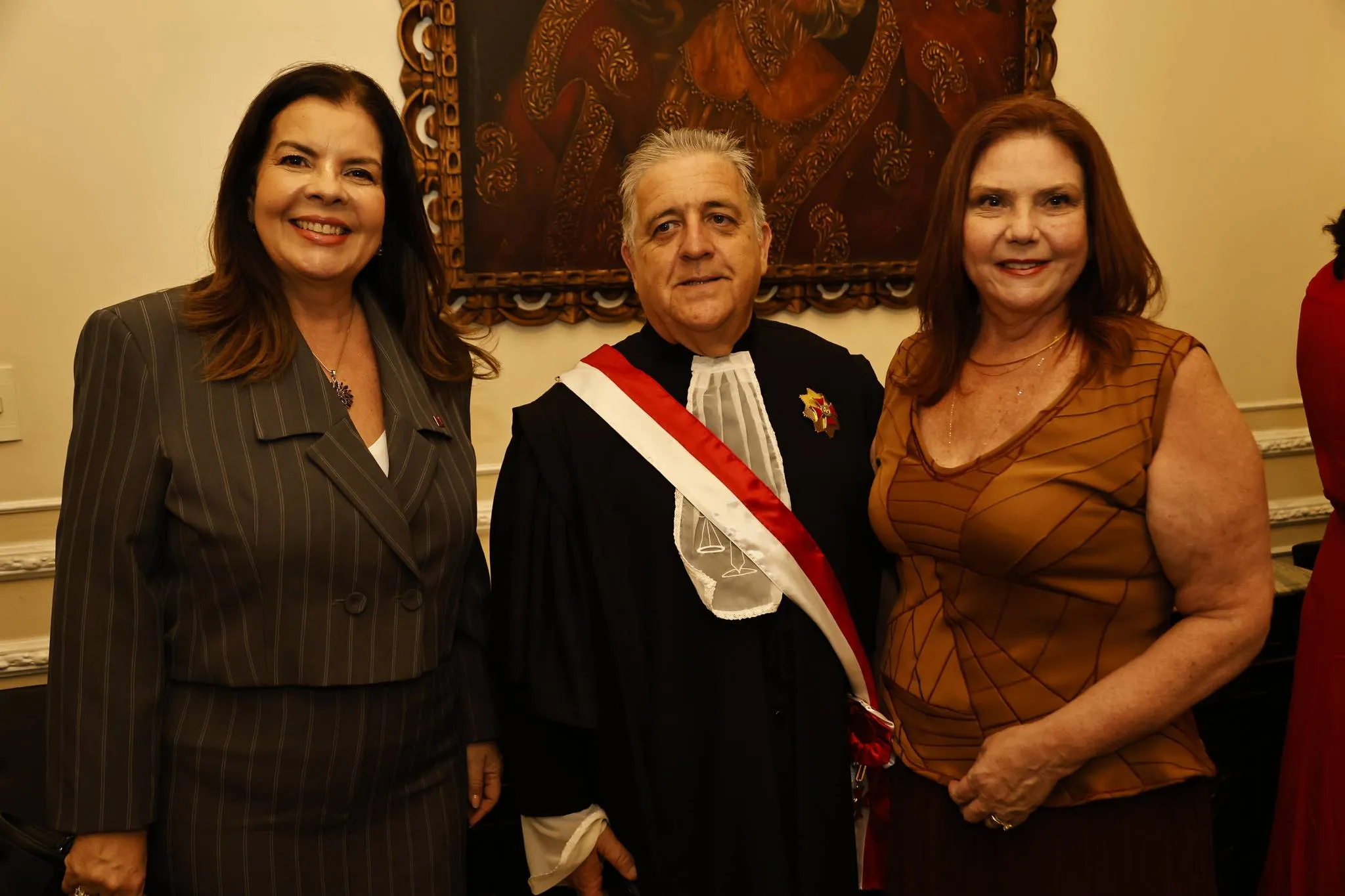 Eliane Brasil, Carlos Rebonato e Fernanda Pessoa