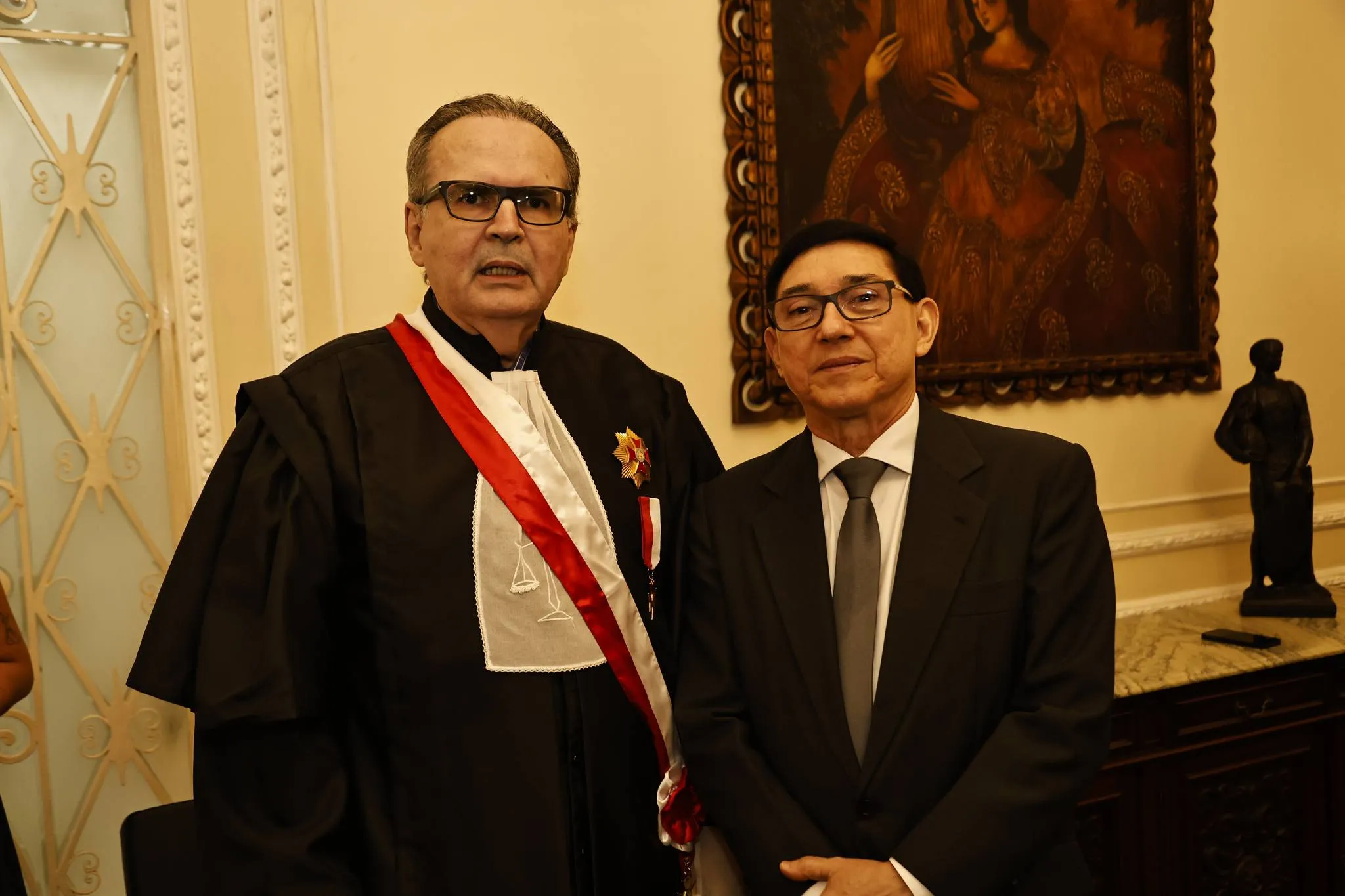Emmanuel Teófilo e Roberto Machado