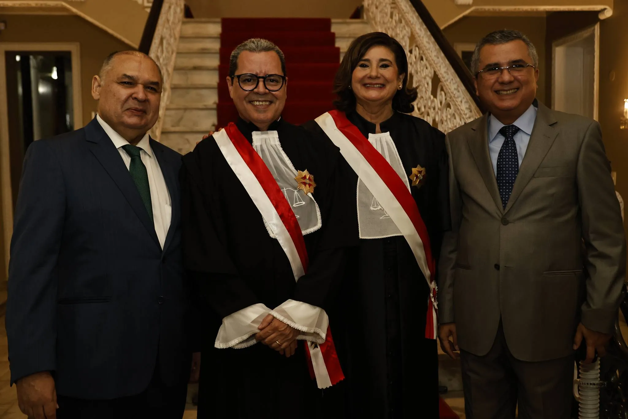 Ricardo Patrocínio, Antônio Teófilo, Gláucia Nepomuceno e Tarcílio Silva