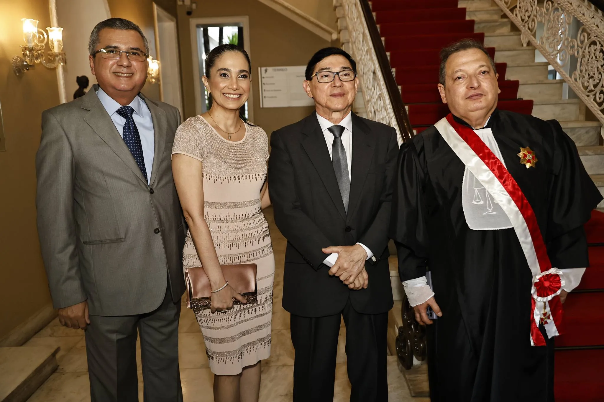 Tarcílio Silva, Raquel Otoch, Roberto Machado e Durval Maia