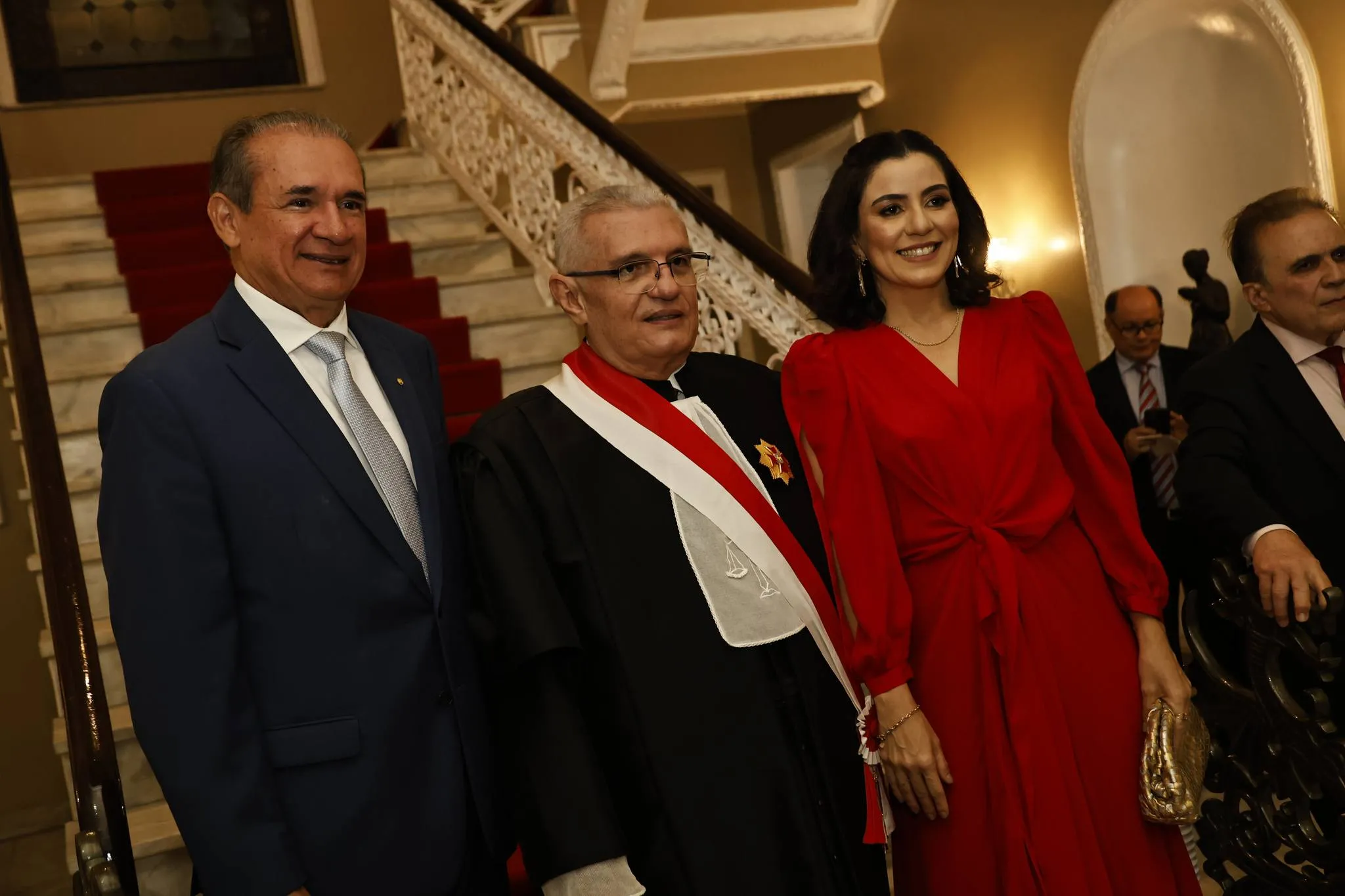 Washington Araújo, Tarcísio Limaverde e Rovena Martins