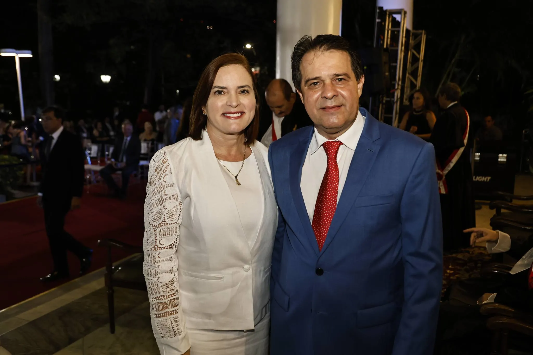 Cristiane e Evandro Leitão