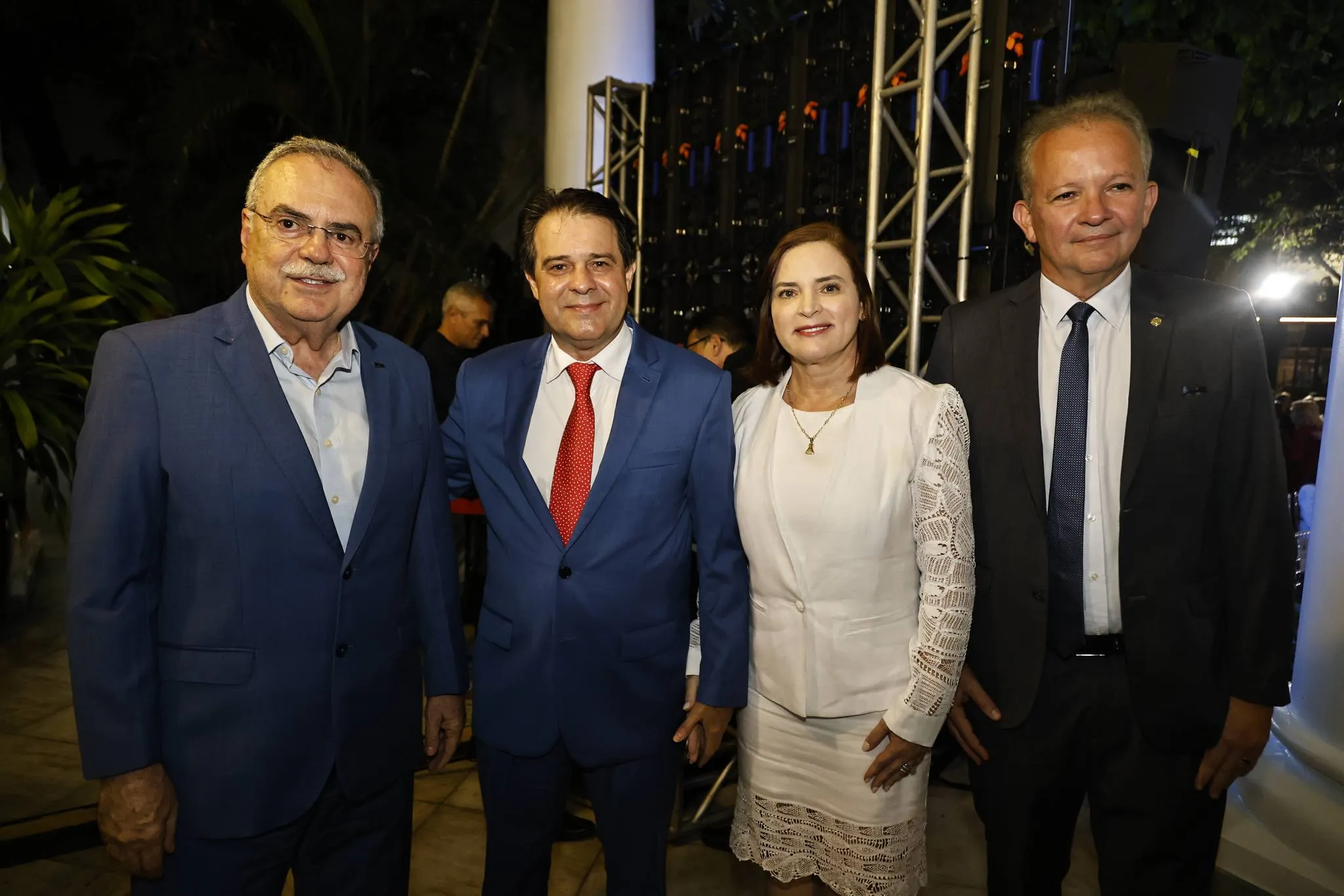 Assis Cavalcante, Evandro e Cristiane Leitão e André Figueiredo
