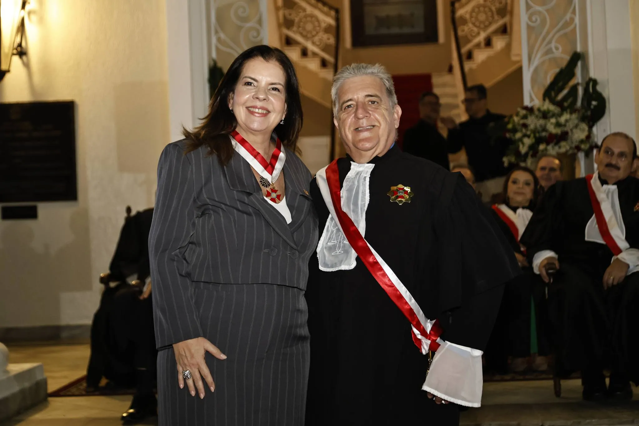 Eliane Brasil e Carlos Rebonato