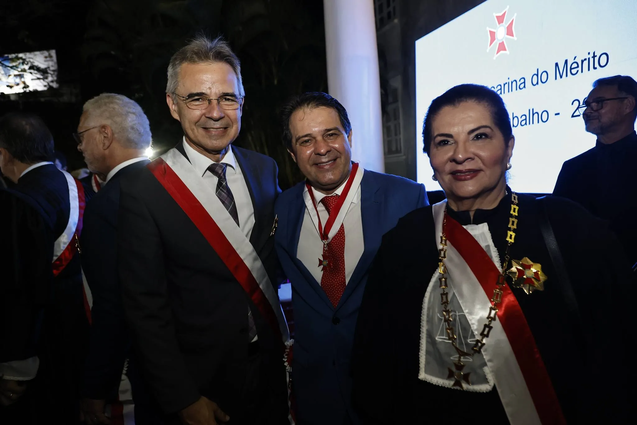 Heráclito Vieira, Evandro Leitão e Fernanda Uchoa